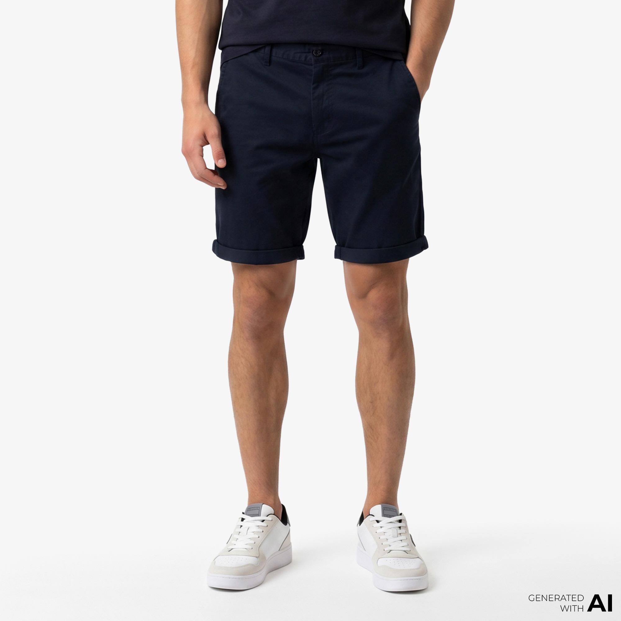 Tommy Hilfiger Scanton Erkek Lacivert Şort