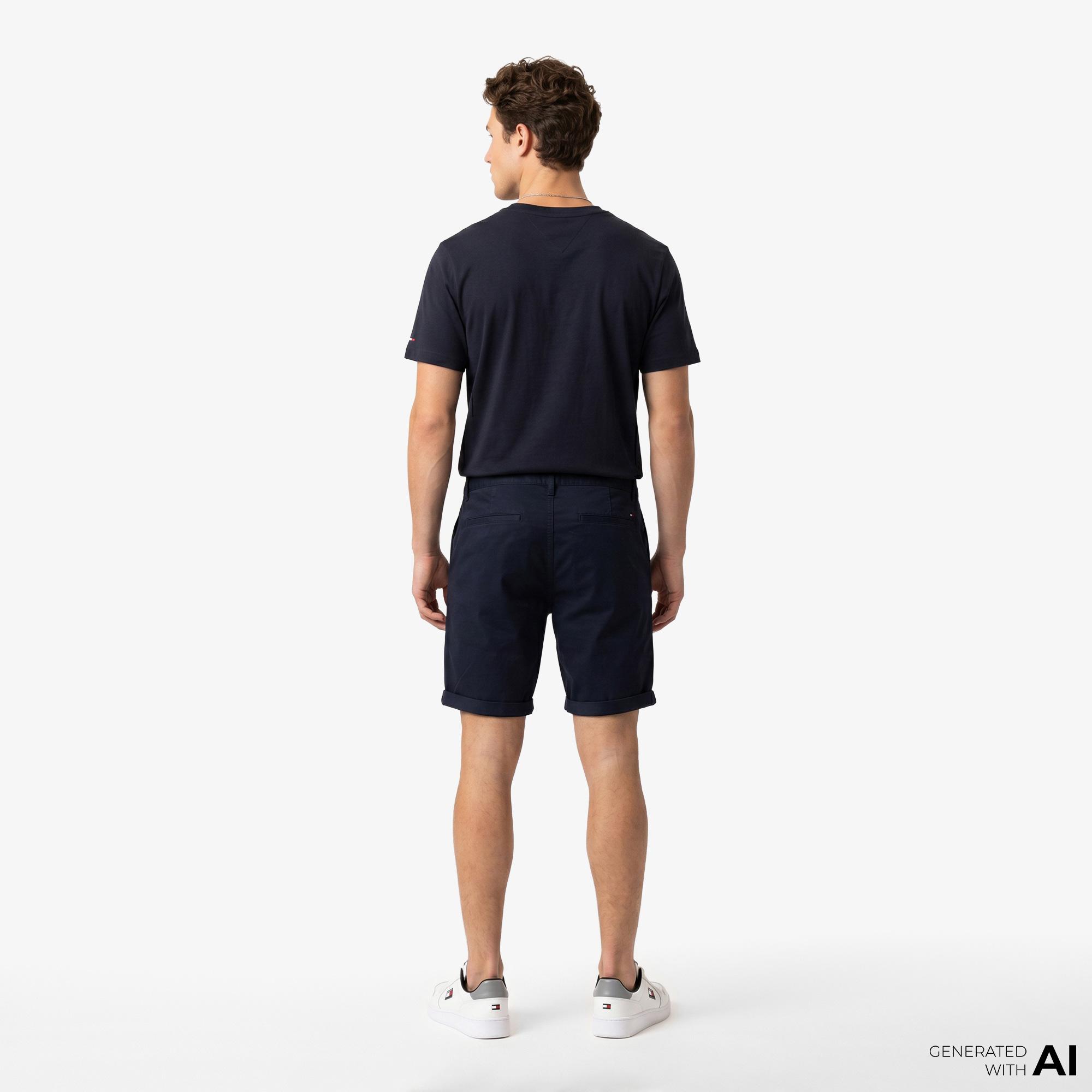 Tommy Hilfiger Scanton Erkek Lacivert Şort
