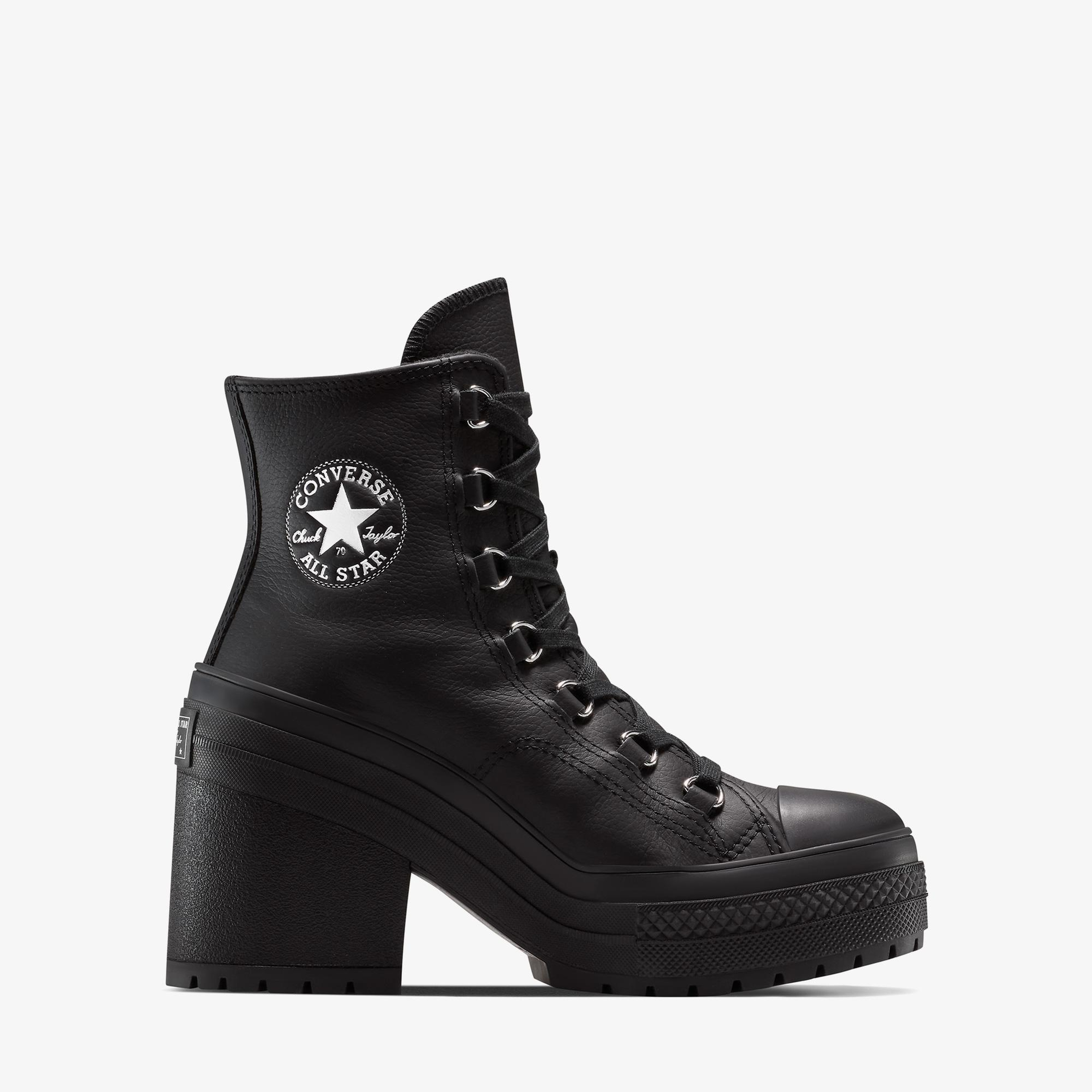 Converse Chuck 70 De Luxe Heel Kadın Siyah Sneaker