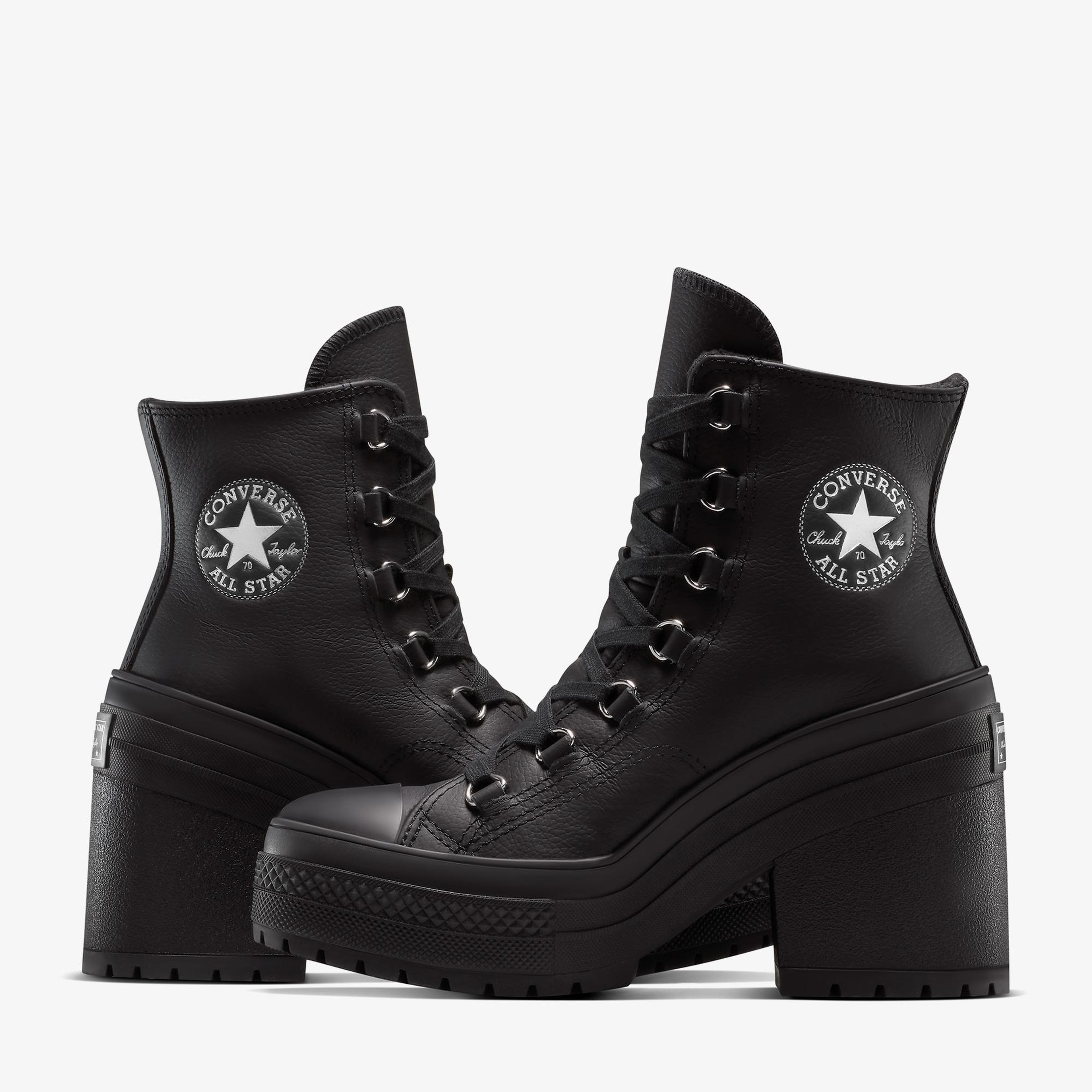 Converse Chuck 70 De Luxe Heel Kadın Siyah Sneaker