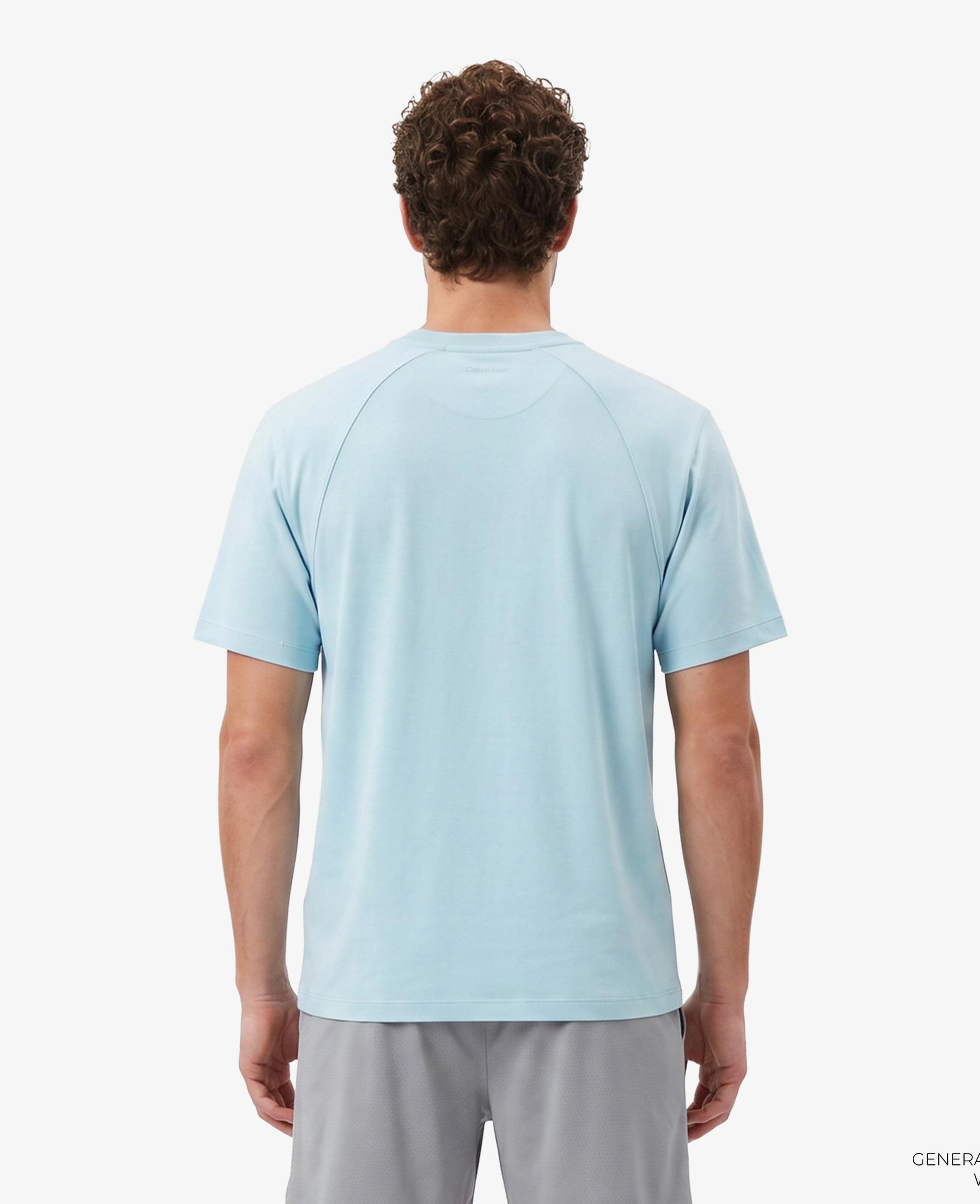 Calvin Klein Crew Neck Erkek Mavi T-Shirt