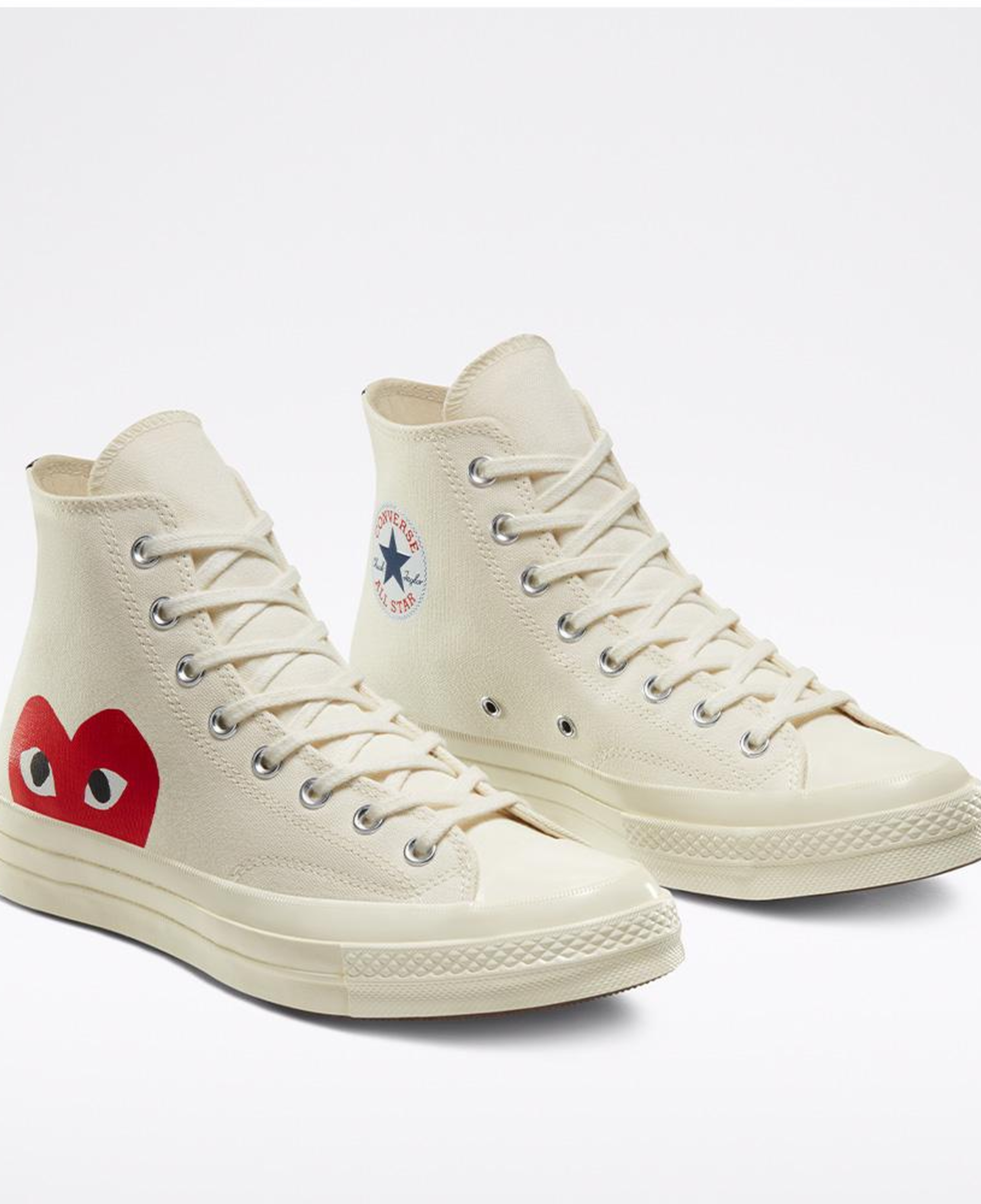 Converse X Comme Des Garçons Play Chuck 70 Unisex Beyaz Sneaker