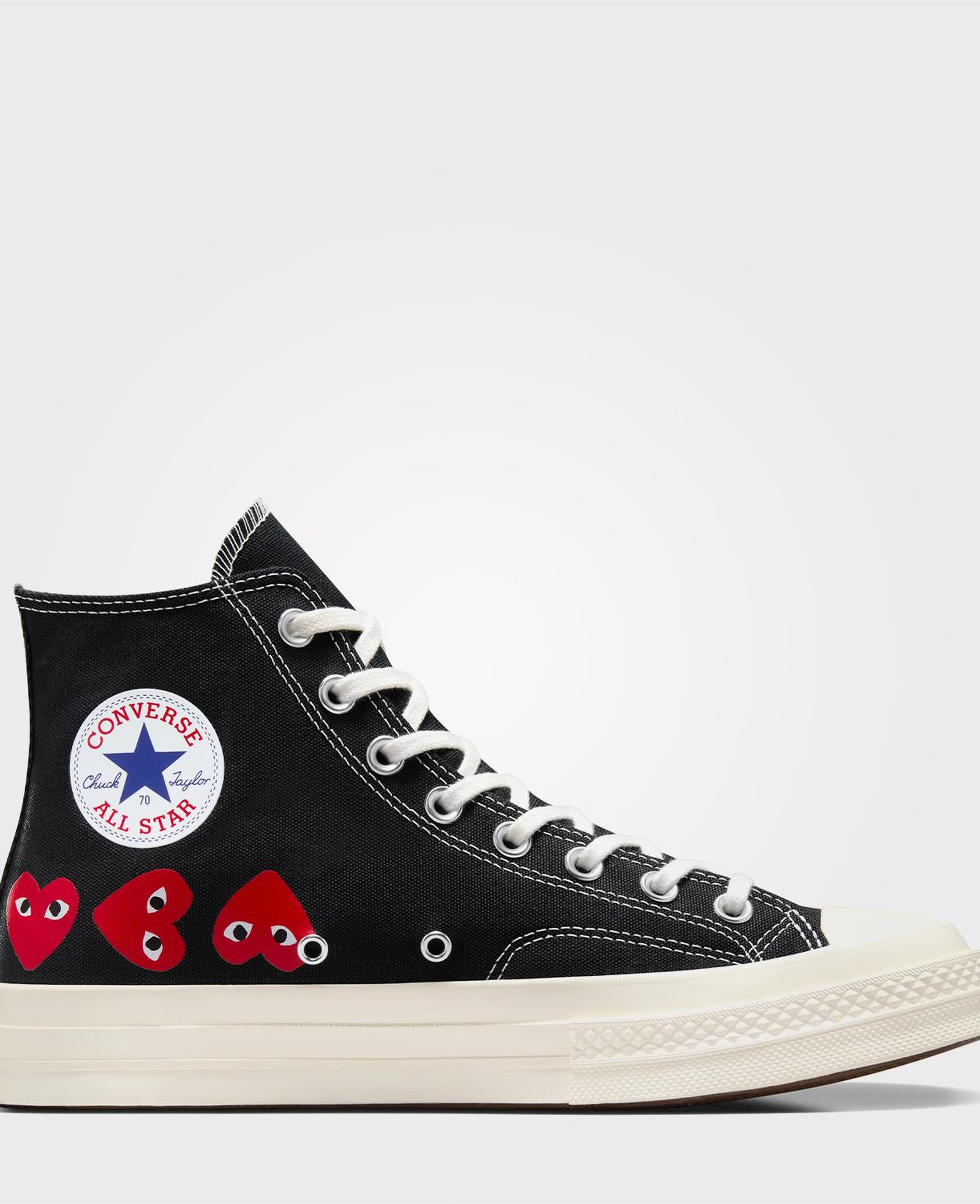 Converse X Comme Des Garçons Play Chuck 70 Unisex Siyah Sneaker