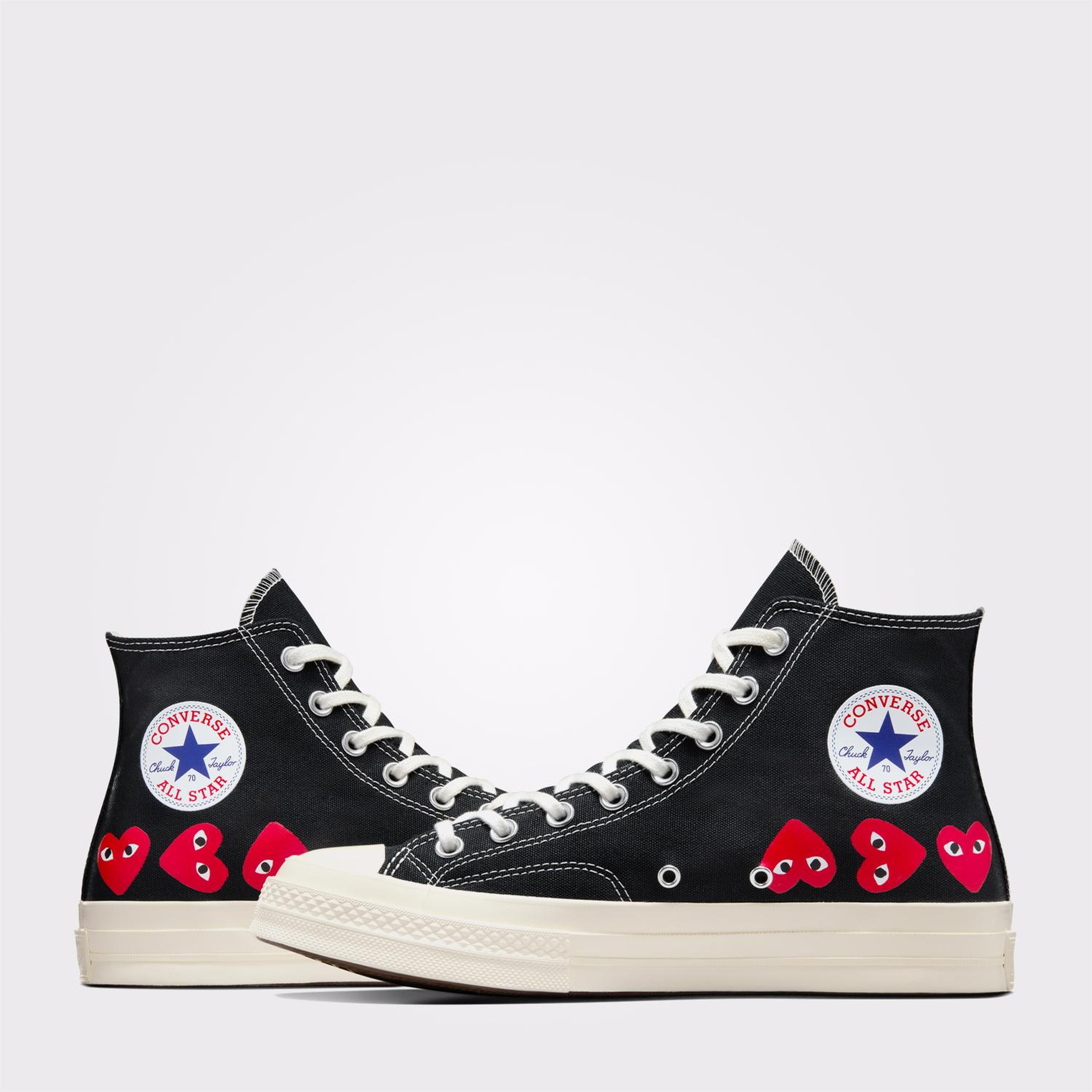 Converse X Comme Des Garçons Play Chuck 70 Unisex Siyah Sneaker