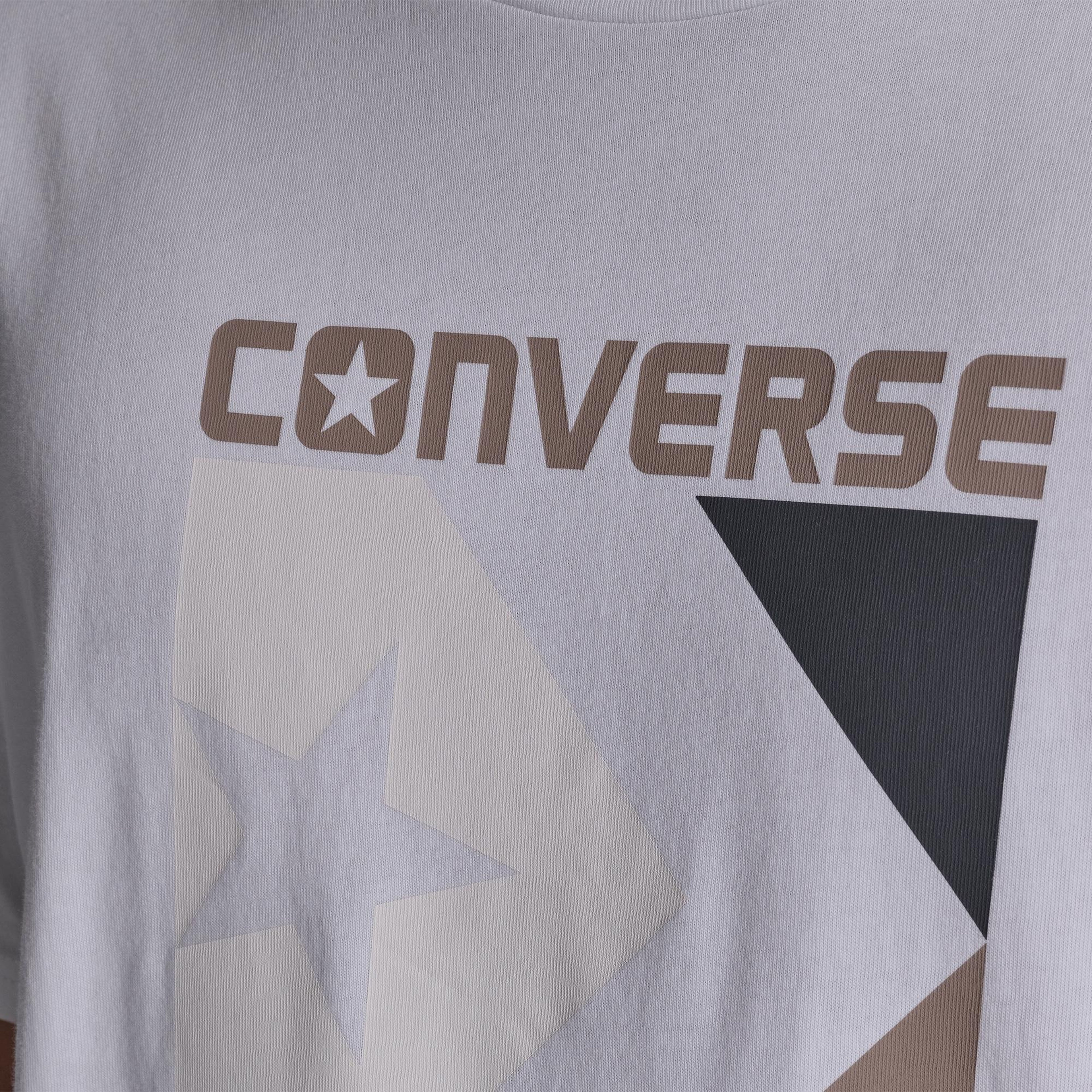 Converse Erkek Beyaz T-Shirt
