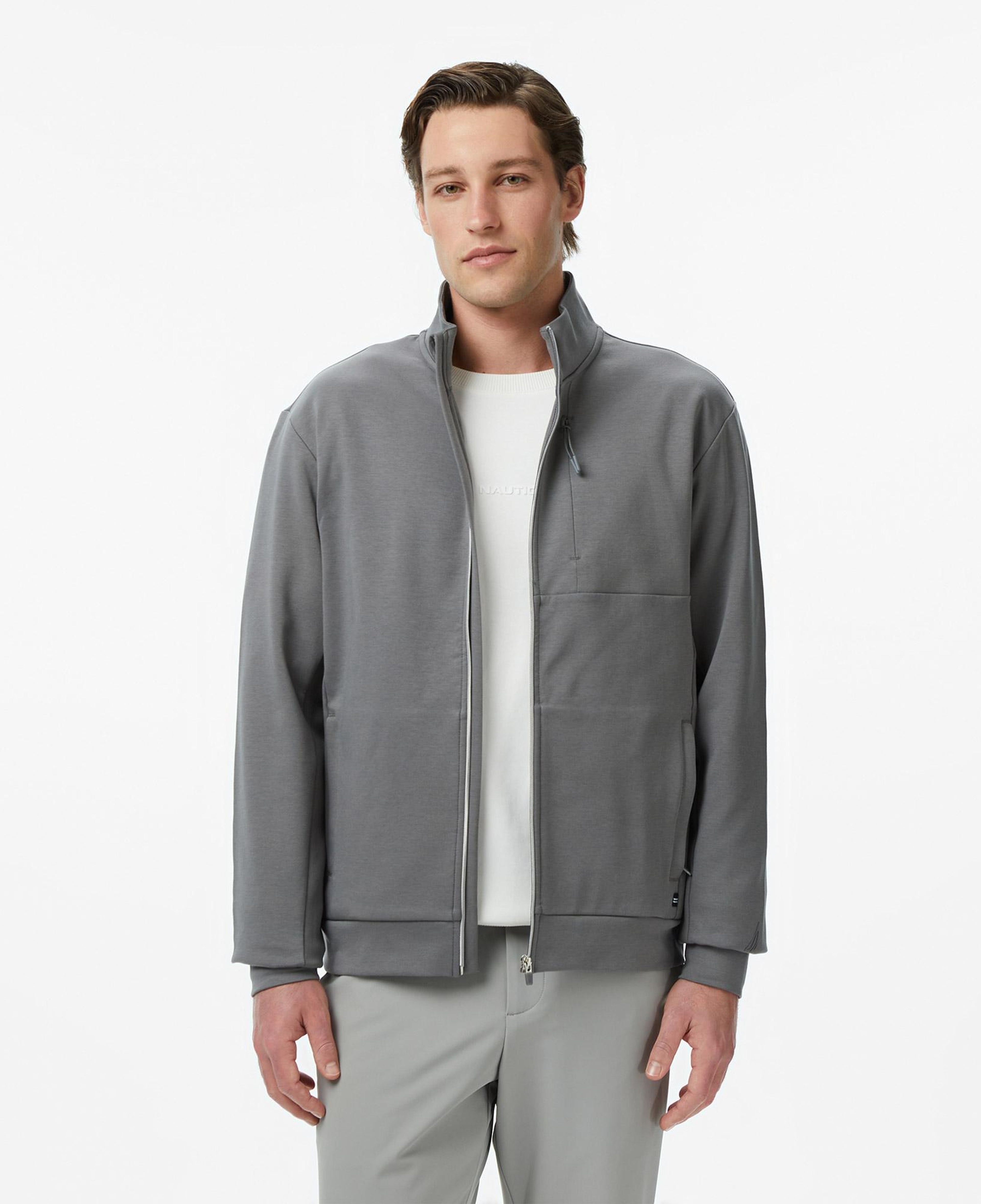 Nautica Erkek Gri Regular Fit Sweatshirt