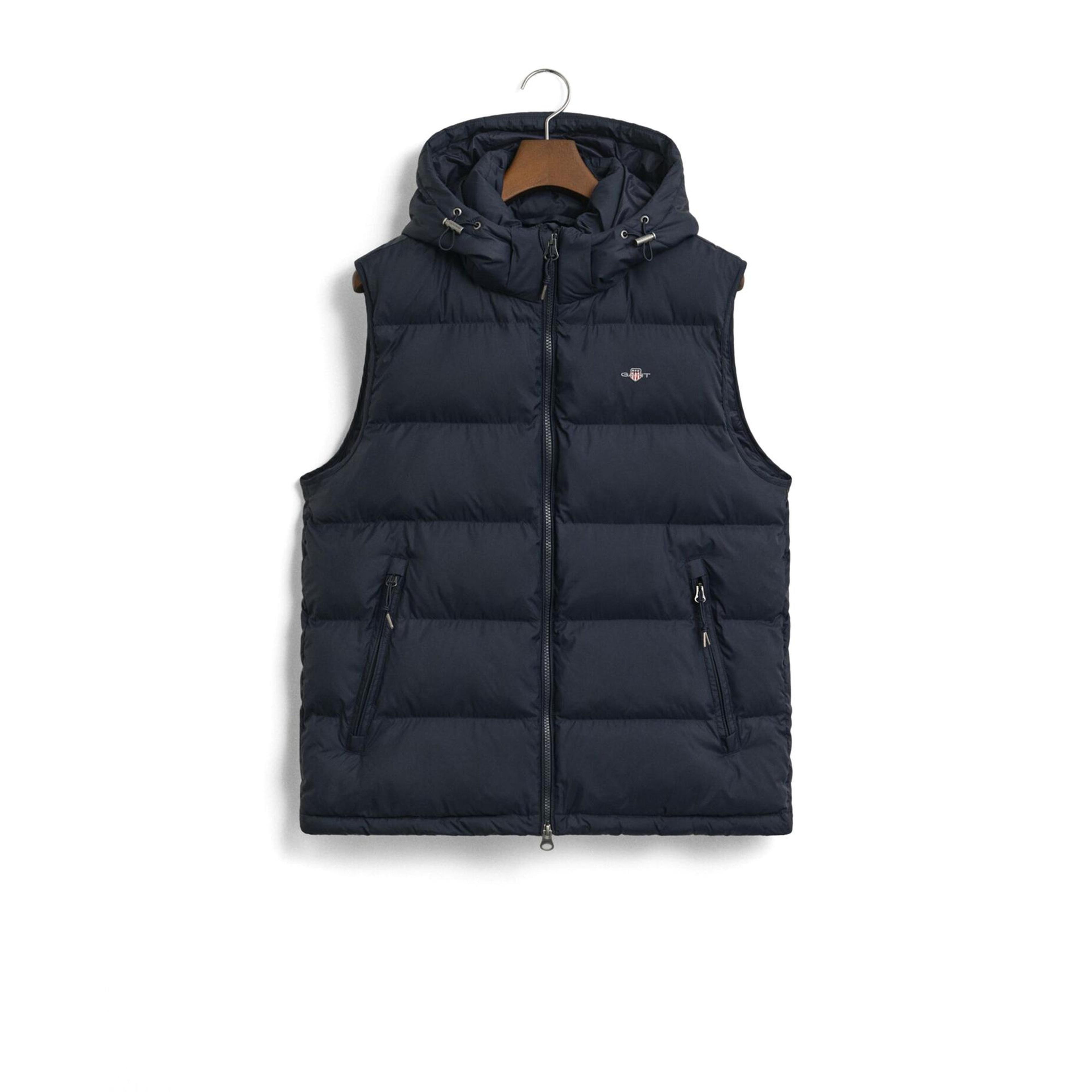 GANT Erkek Lacivert Regular Fit Fermuarlı Yelek