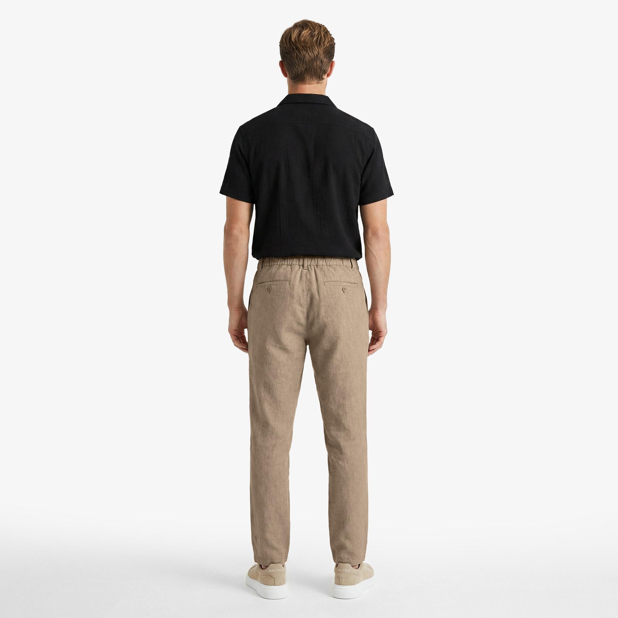 Nautica Erkek Kahverengi Regular Fit Pantolon