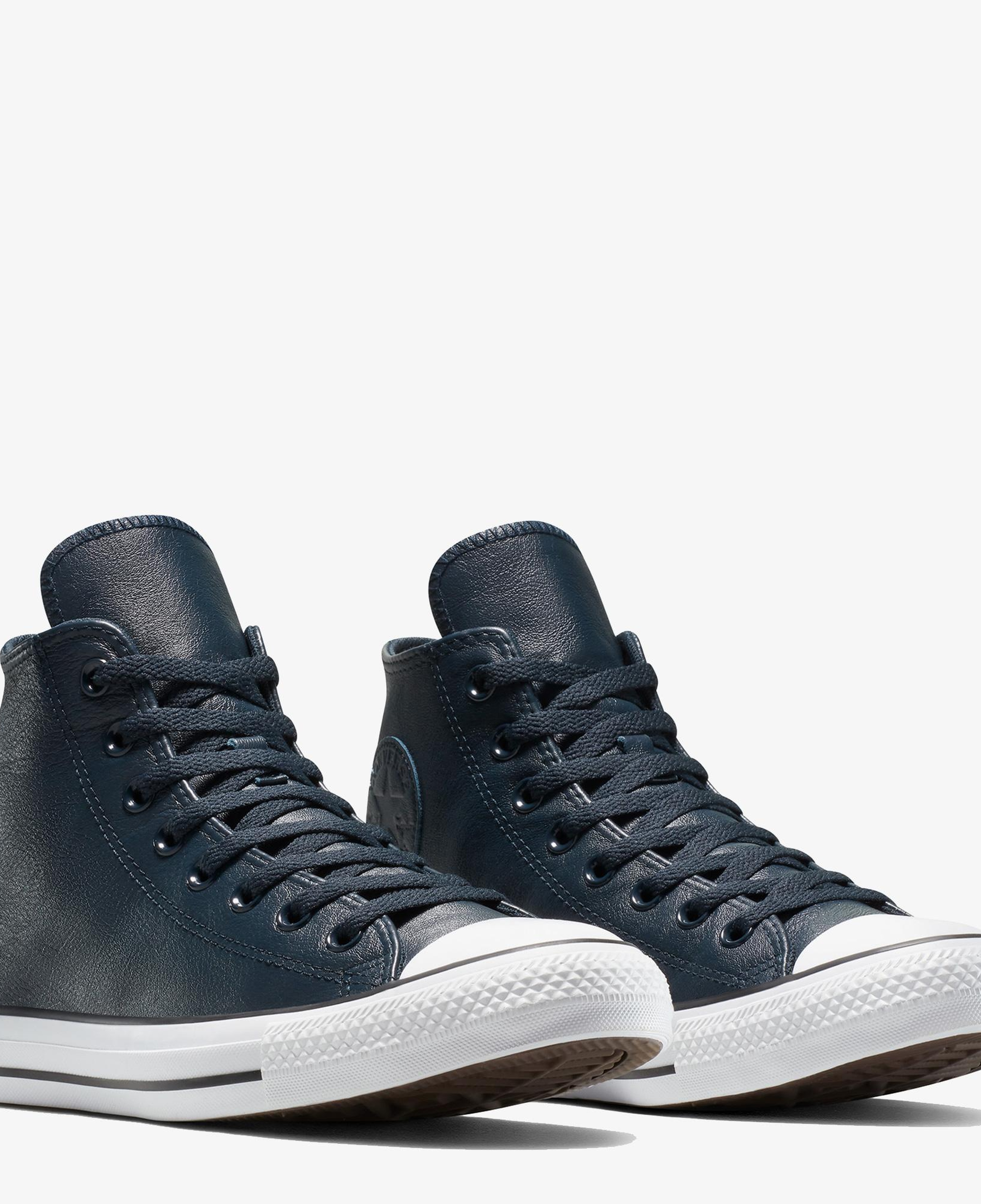 Converse Chuck Taylor All Star Leather Unisex Lacivert Sneaker