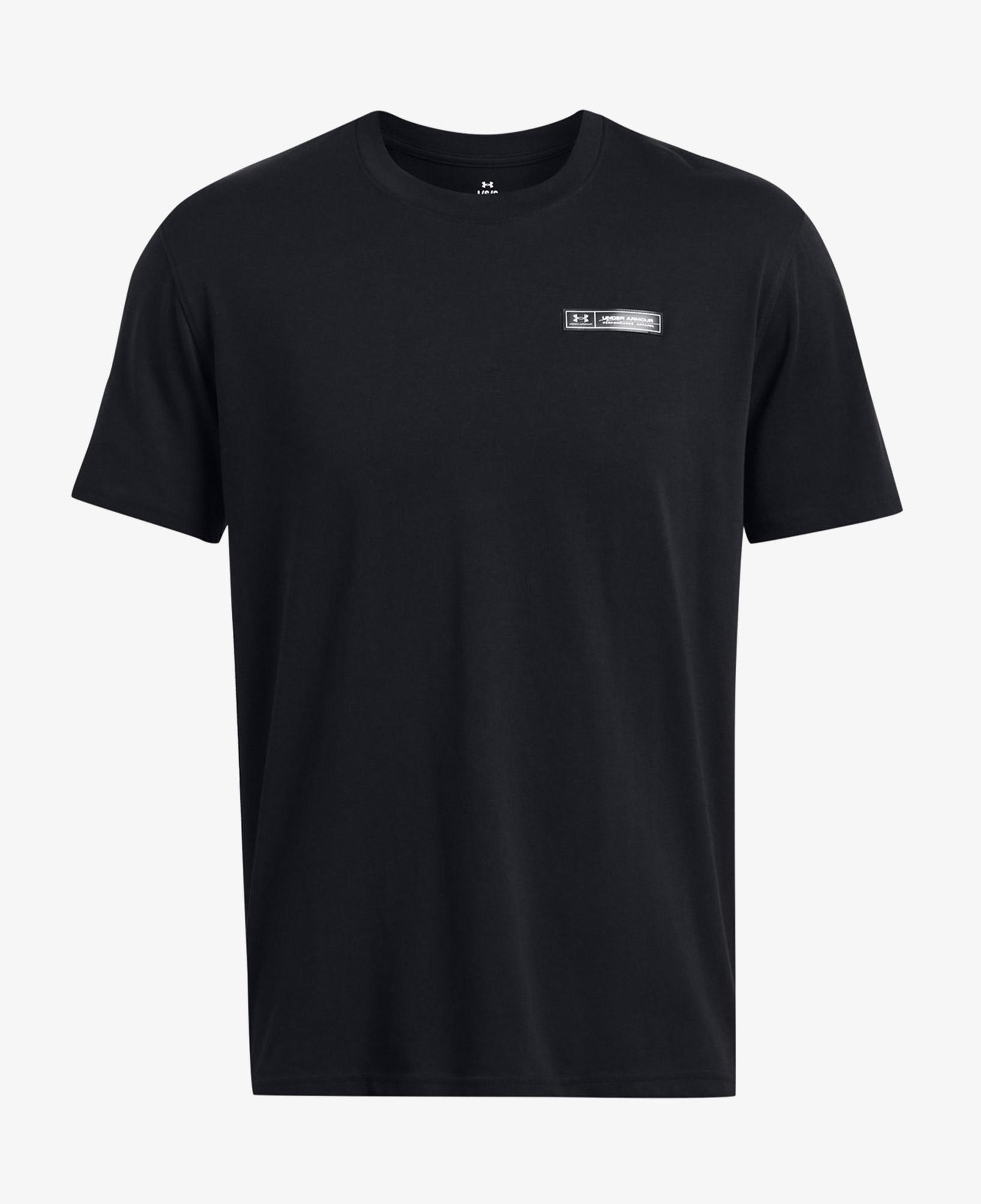 Under Armour Hw Armour Label Ss Erkek Siyah T-Shirt
