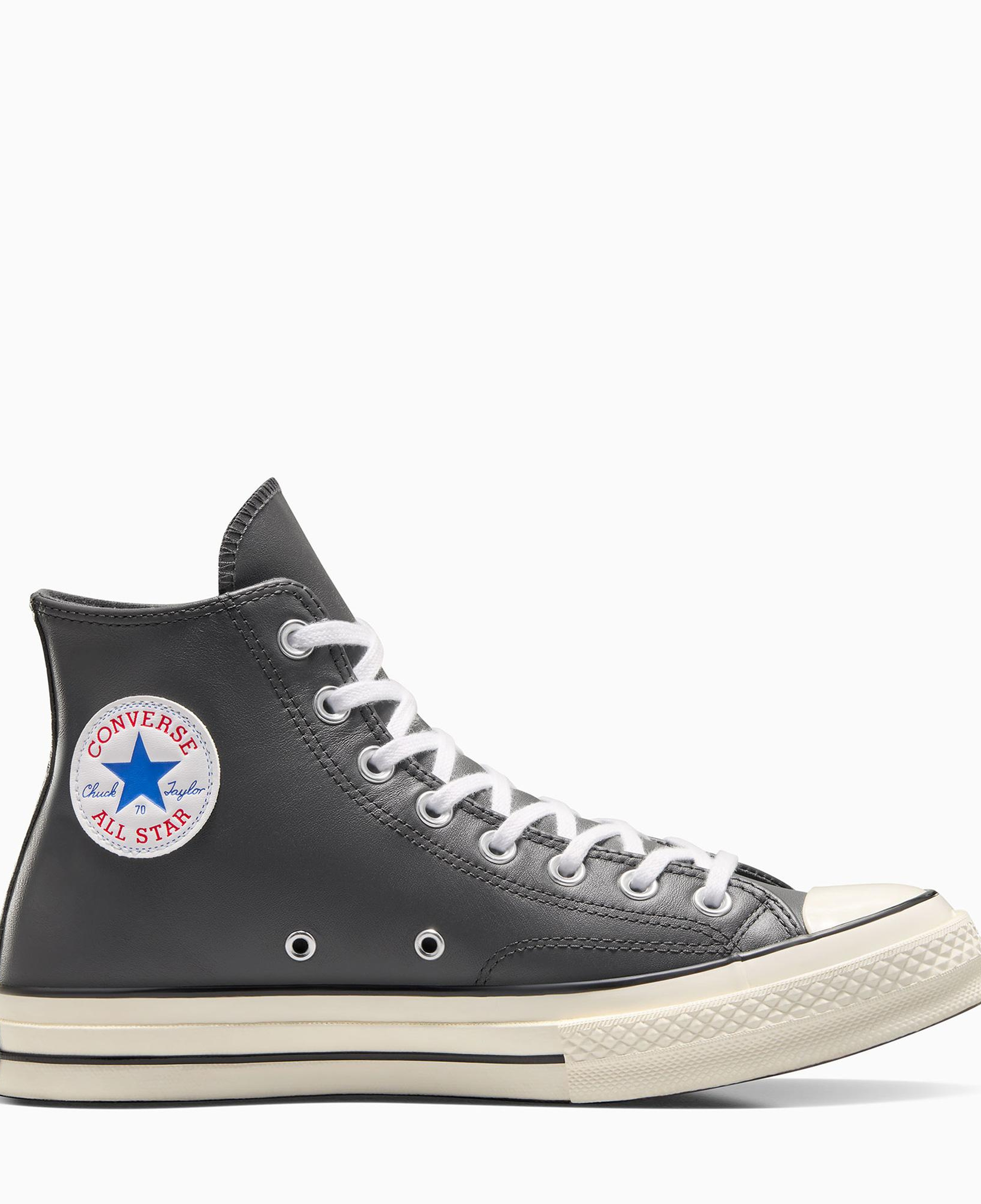 Converse Chuck 70 Unisex Gri Deri Sneaker