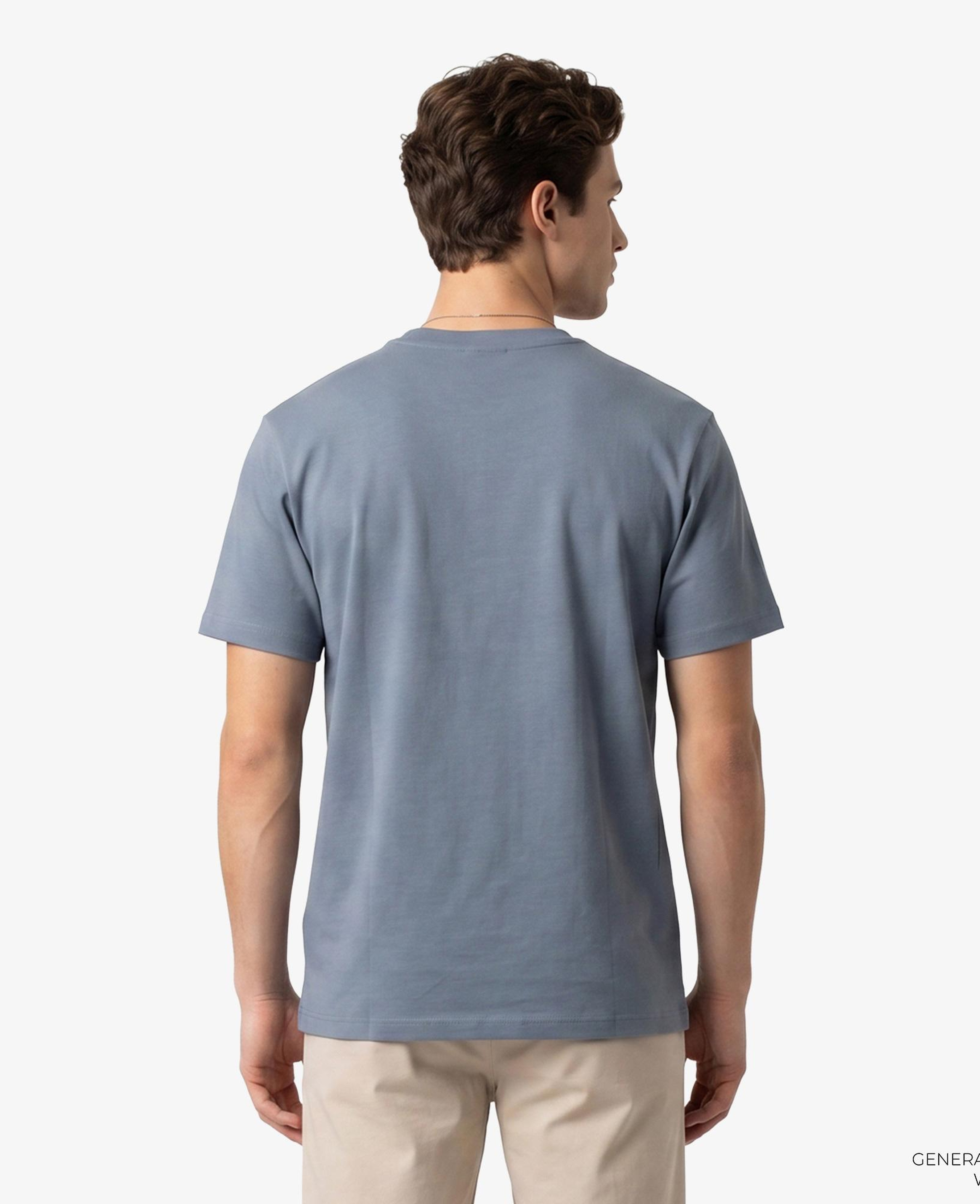 Armani Exchange Erkek Mavi T-Shirt
