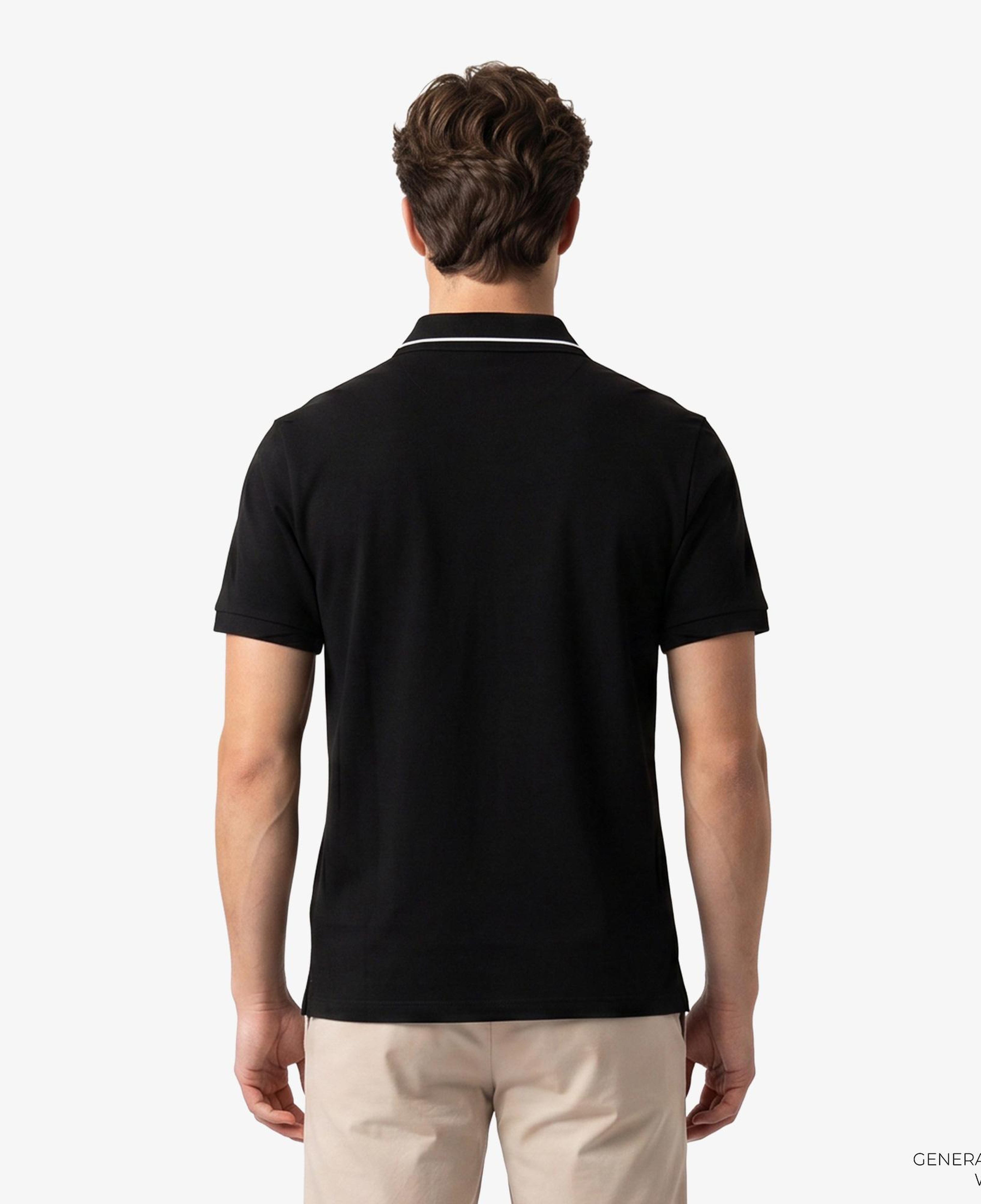 Armani Exchange Erkek Siyah Polo