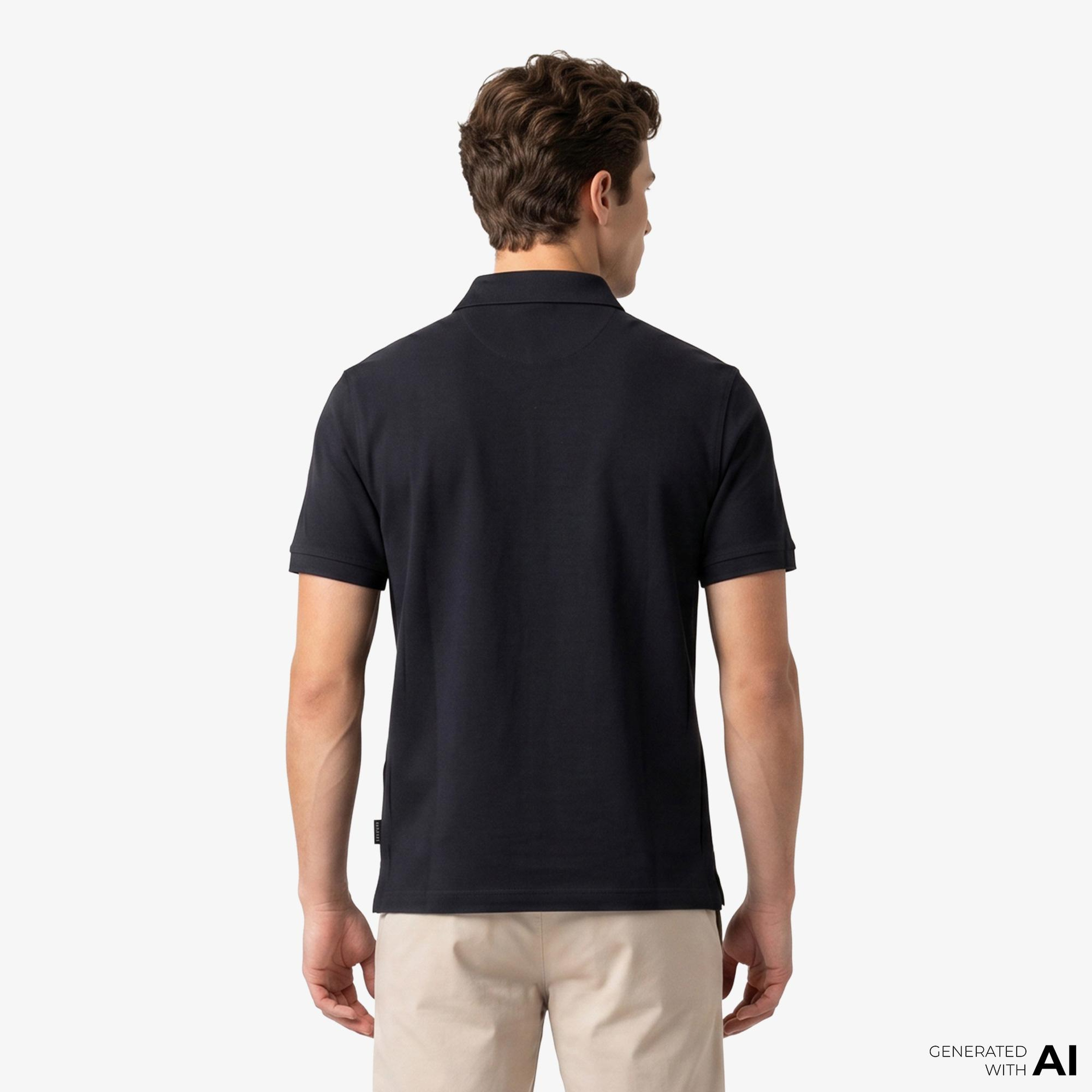 Armani Exchange Erkek Lacivert Polo