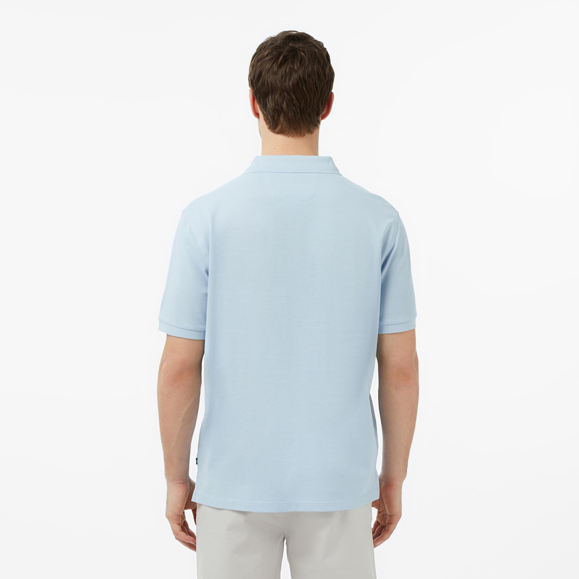 Nautica Erkek Mavi Regular Fit Polo Yaka T-Shirt