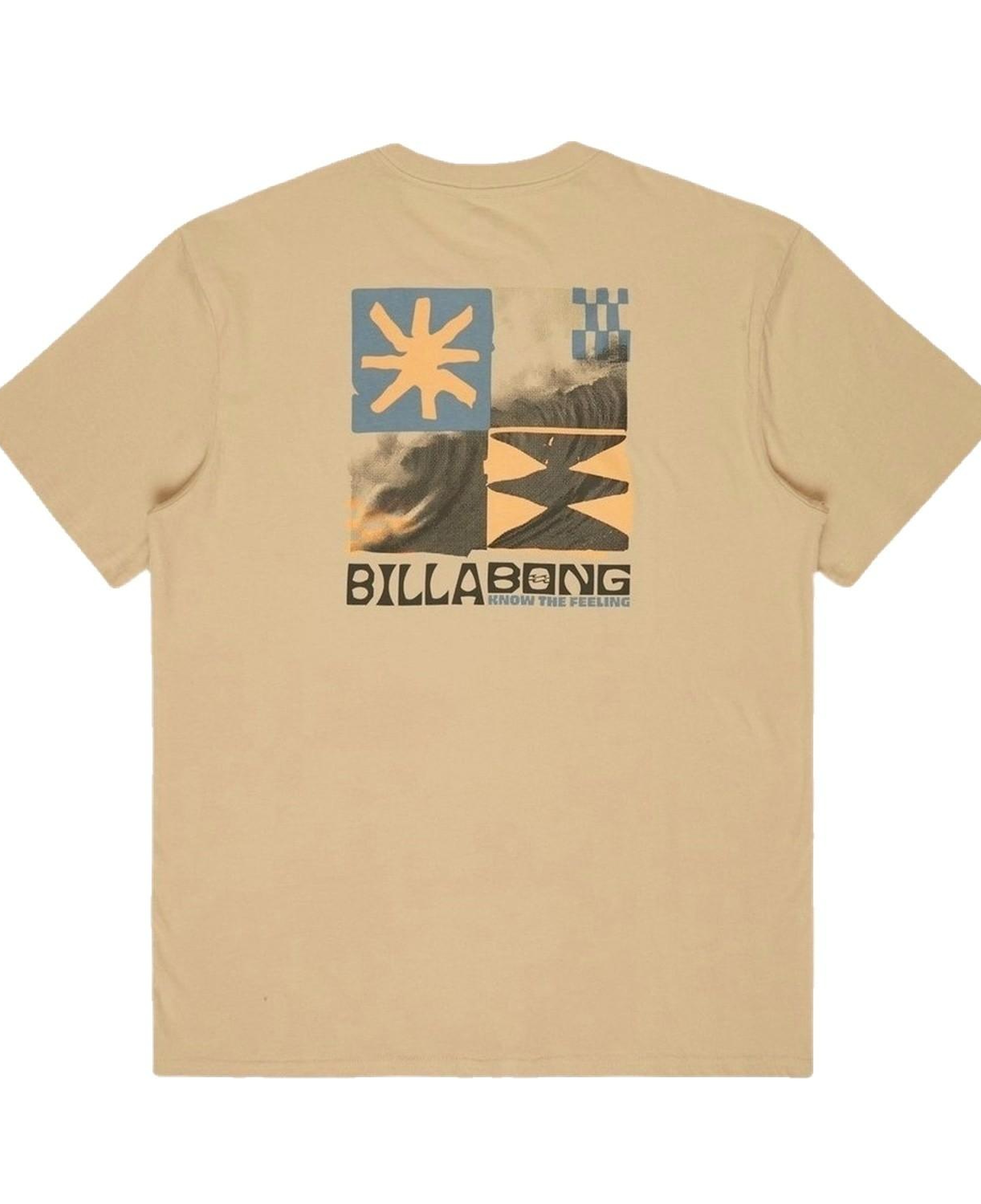 Billabong Good Times Erkek Bej Tişört