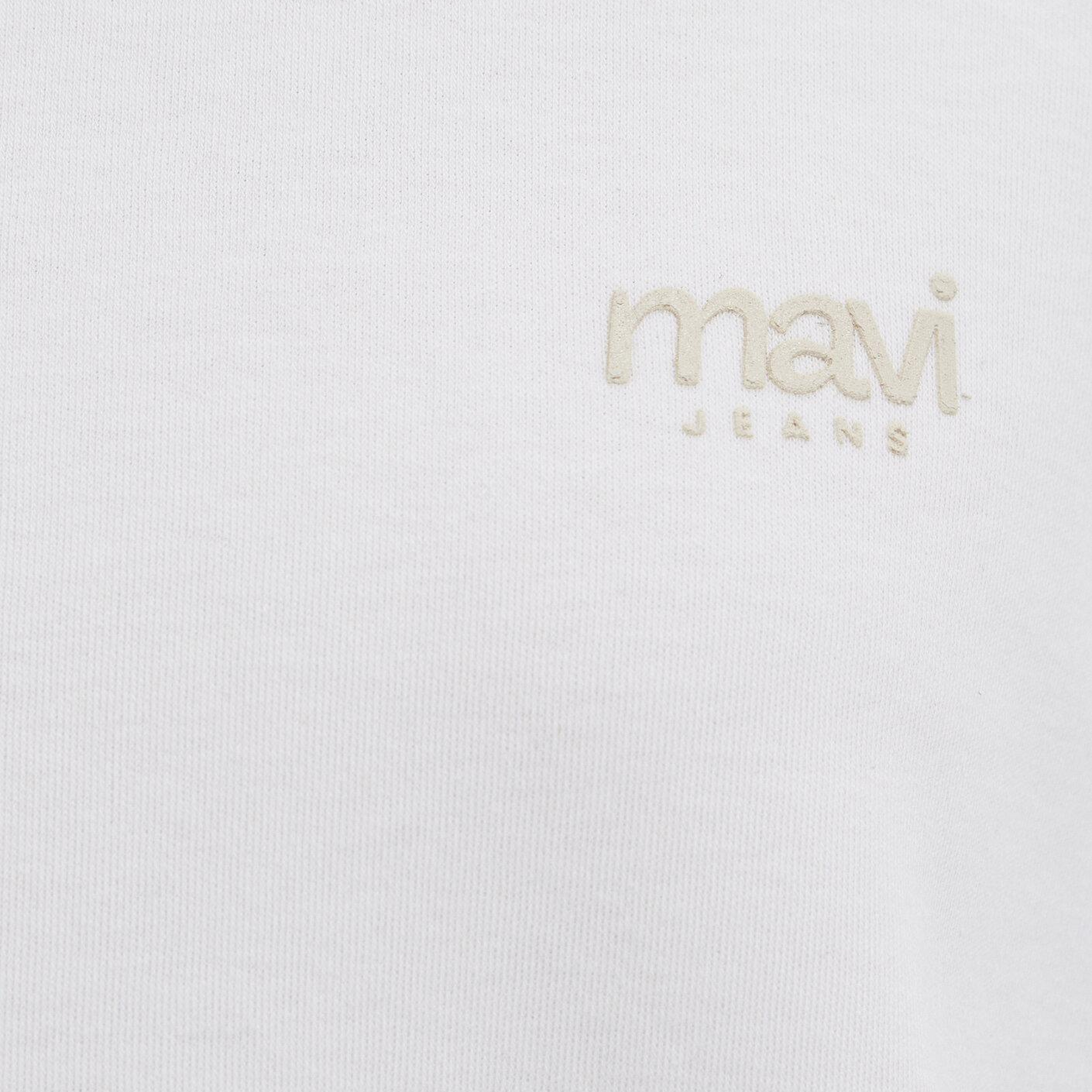 Mavi Mavi Jeans Baskılı Ekru Tişört Regular Fit / Normal Kesim 1613804-80194