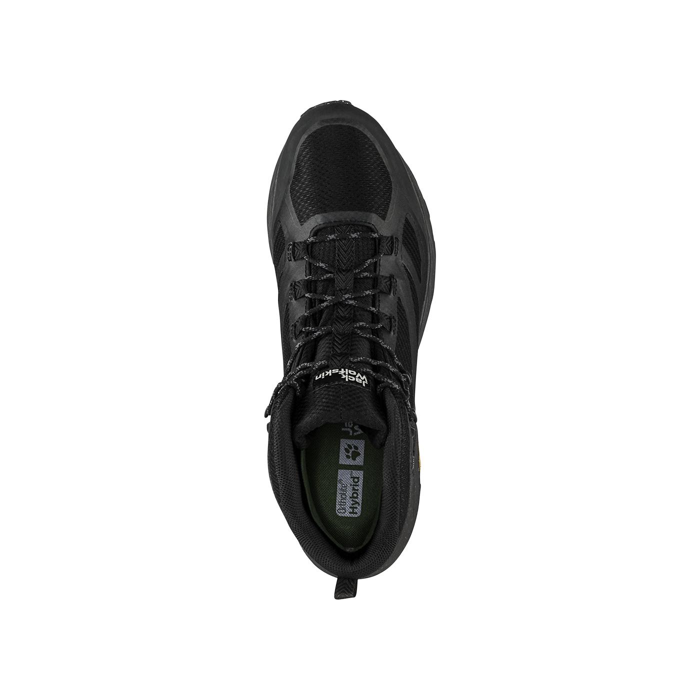 Jack Wolfskin Terraventure Texapore Mid Erkek Siyah Bot