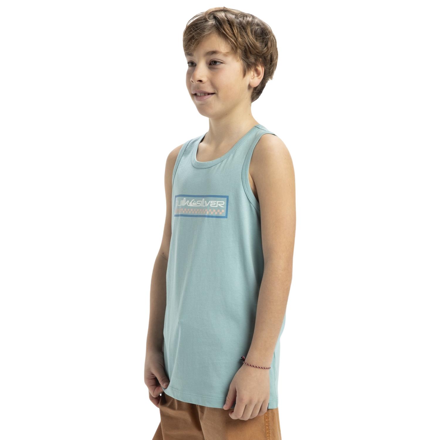 Quiksilver Ev Sun Dagger Tank Erkek Çocuk Mavi Atlet
