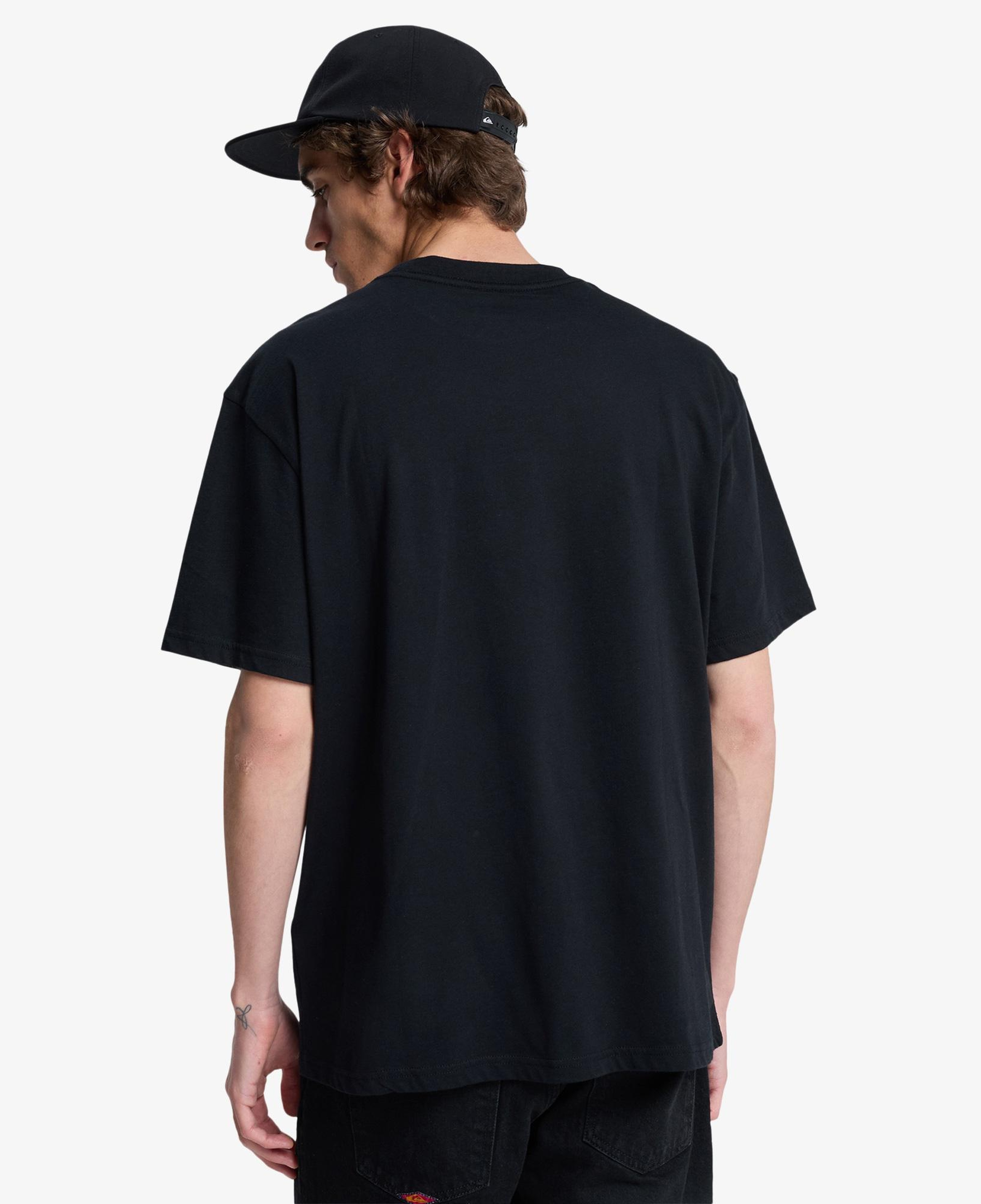 Quiksilver Salt Water Pock Erkek Siyah T-Shirt