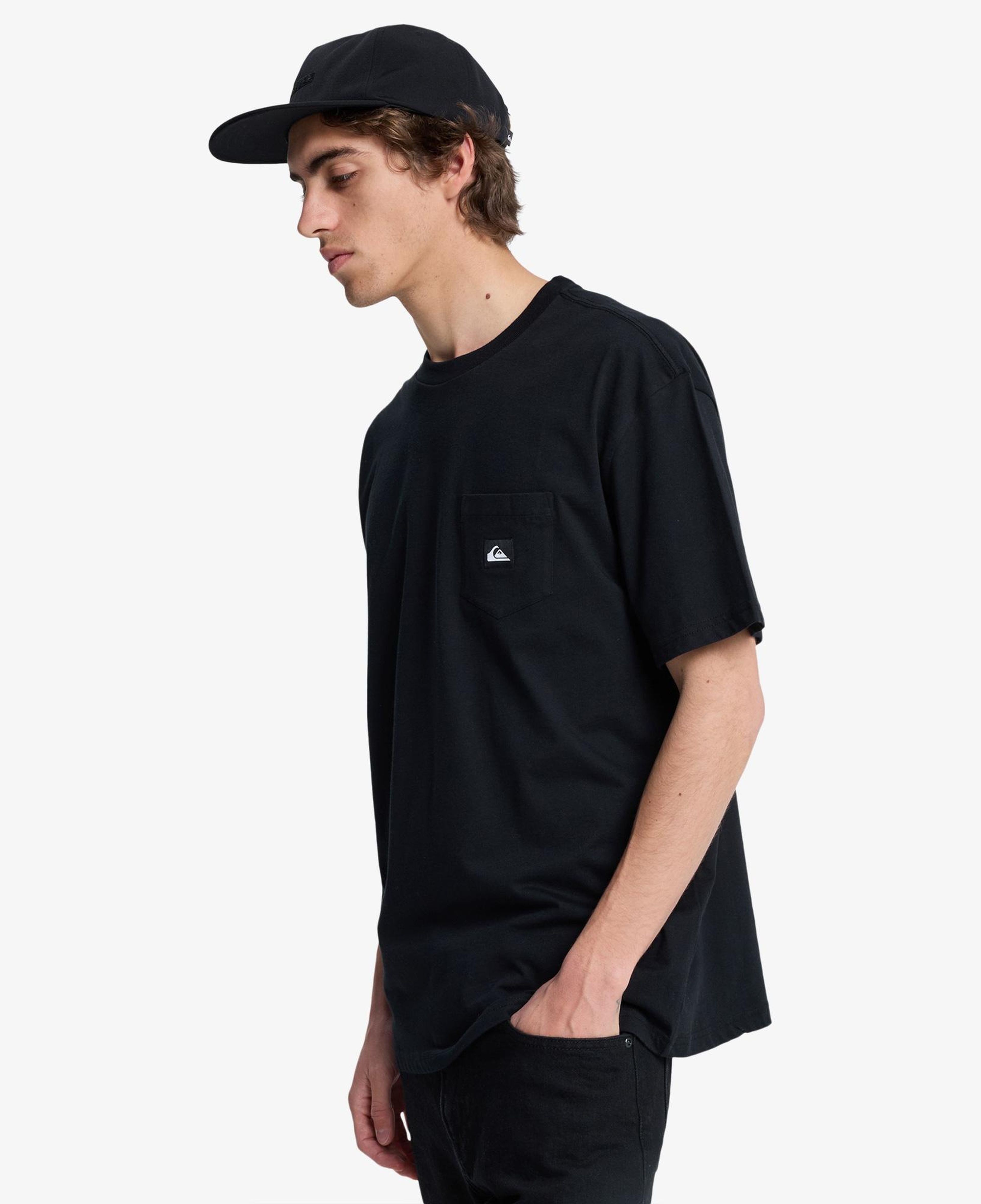 Quiksilver Salt Water Pock Erkek Siyah T-Shirt