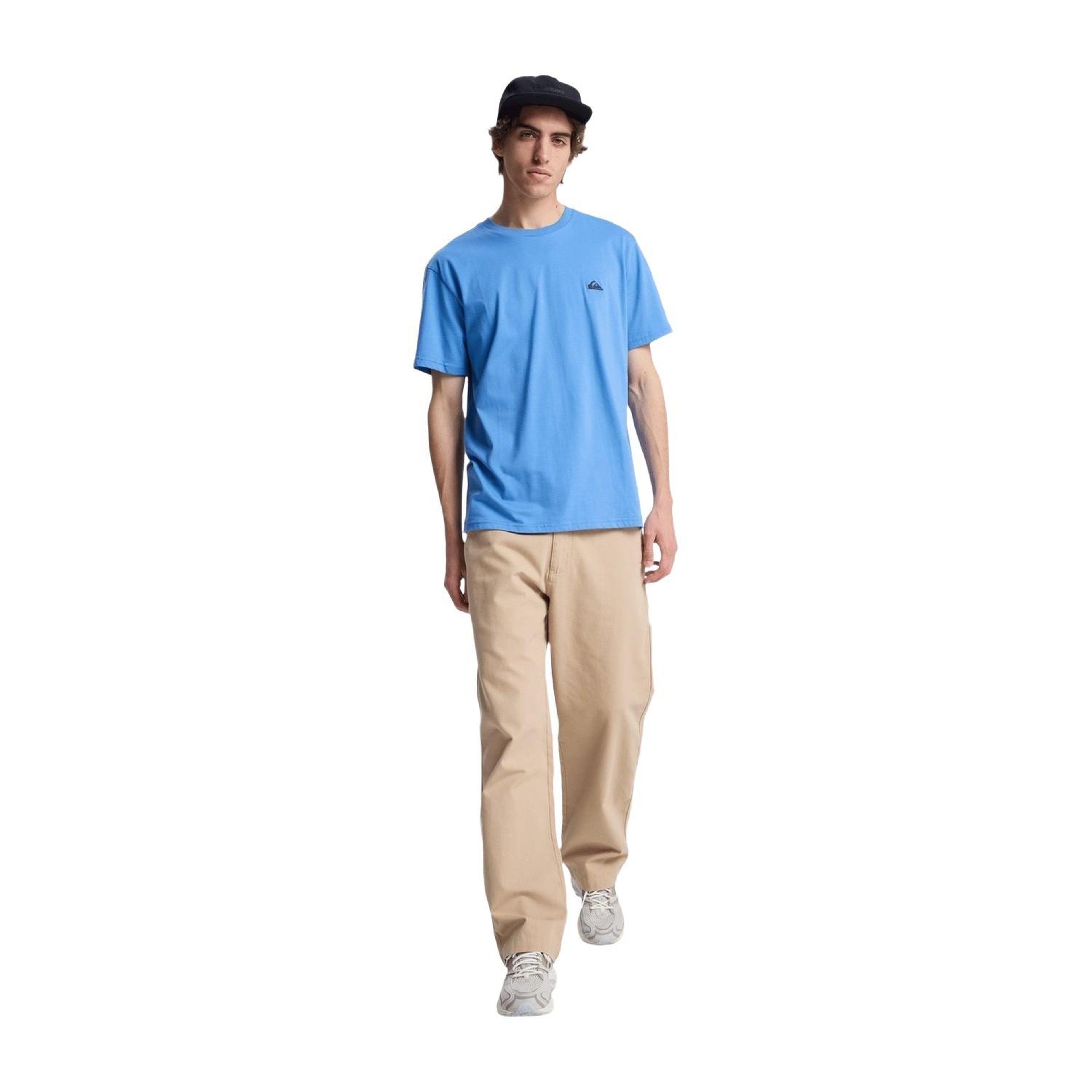 Quiksilver Basicscreenssym Erkek Mavi Tişört