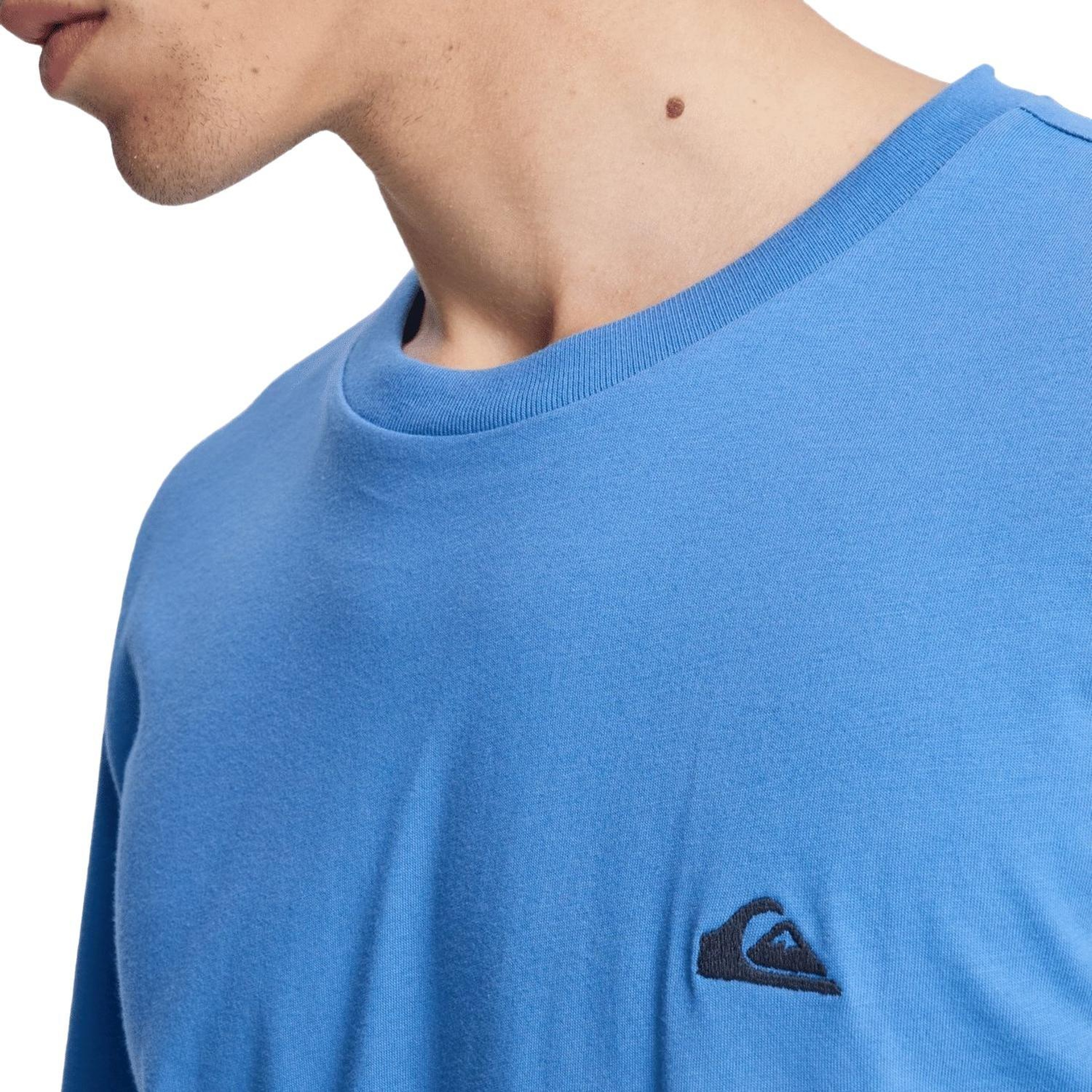 Quiksilver Basicscreenssym Erkek Mavi Tişört