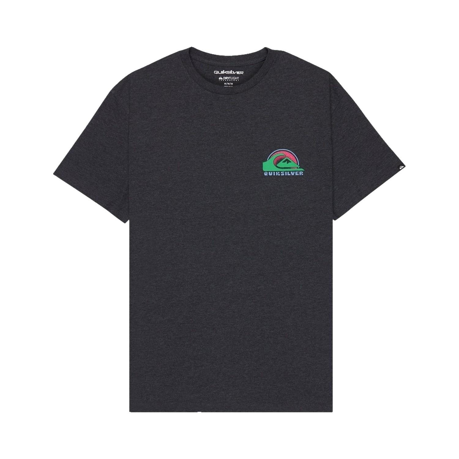 Quiksilver Hellbender Erkek Siyah Tişört