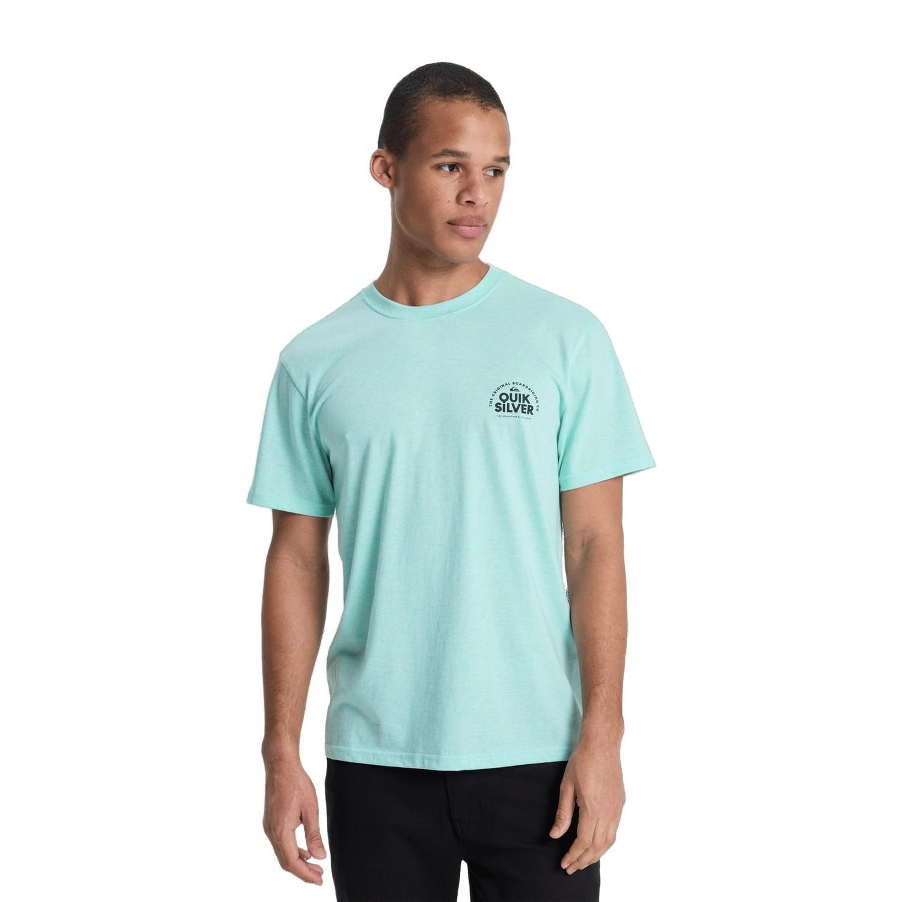 Quiksilver Dola Slub Te Erkek Mavi Tişört