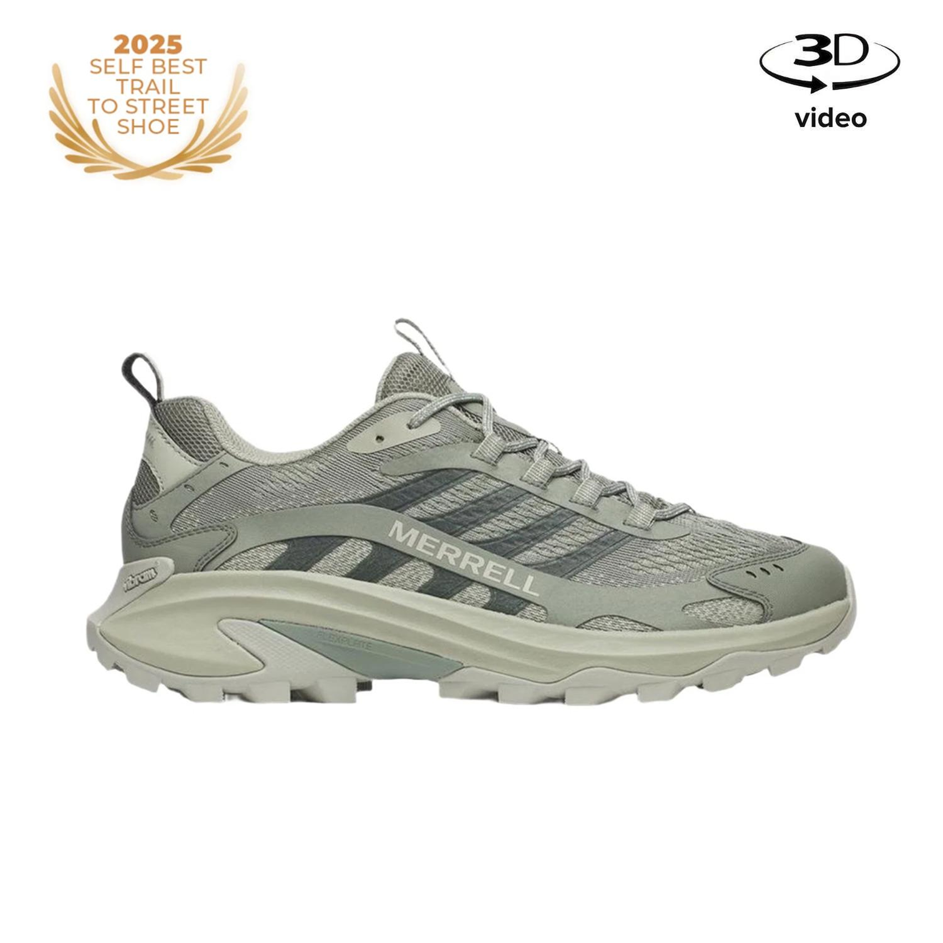 Merrell Moab Speed 2 Erkek Gri Outdoor Ayakkabı