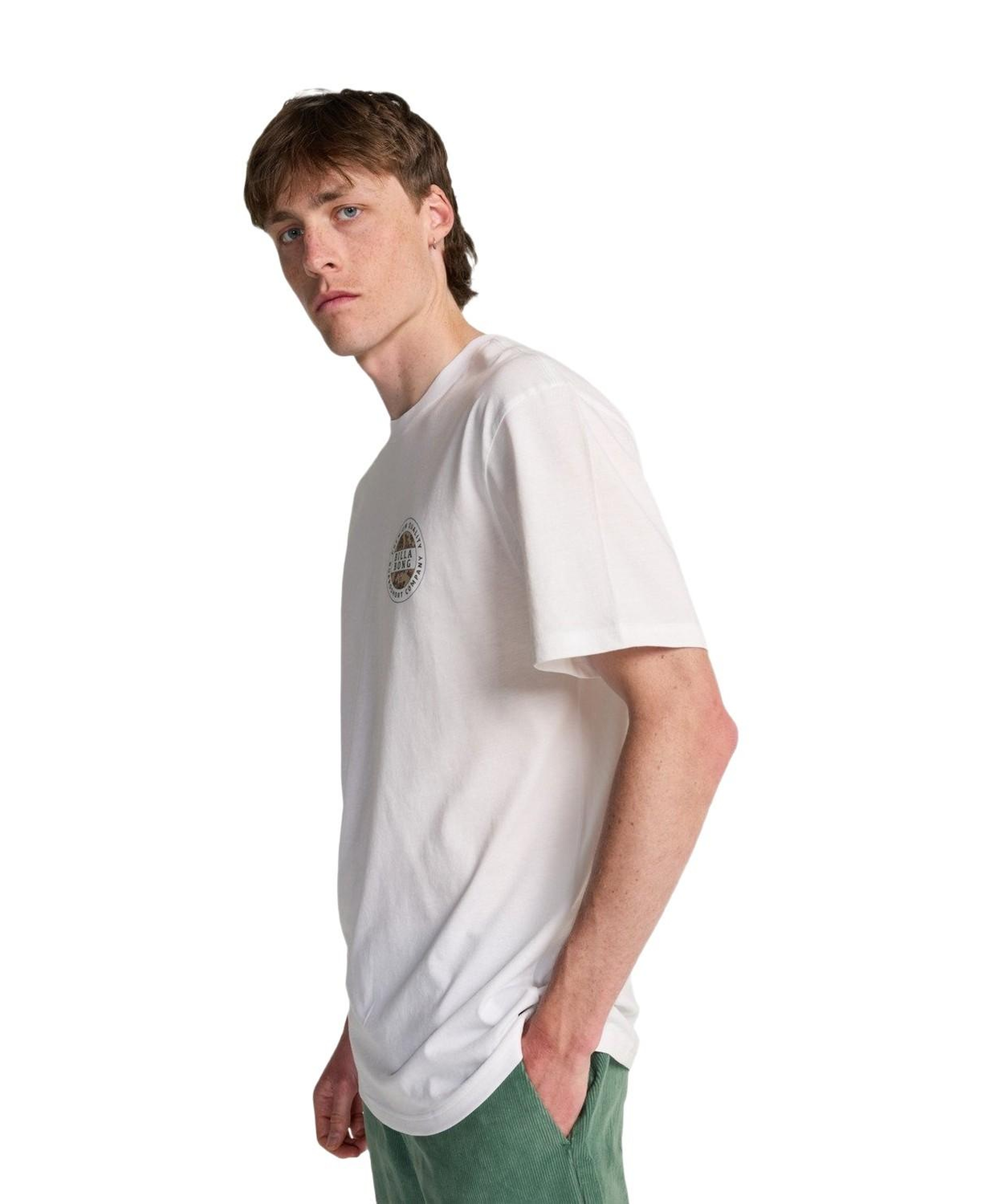 Billabong Rotor Erkek Beyaz Tişört