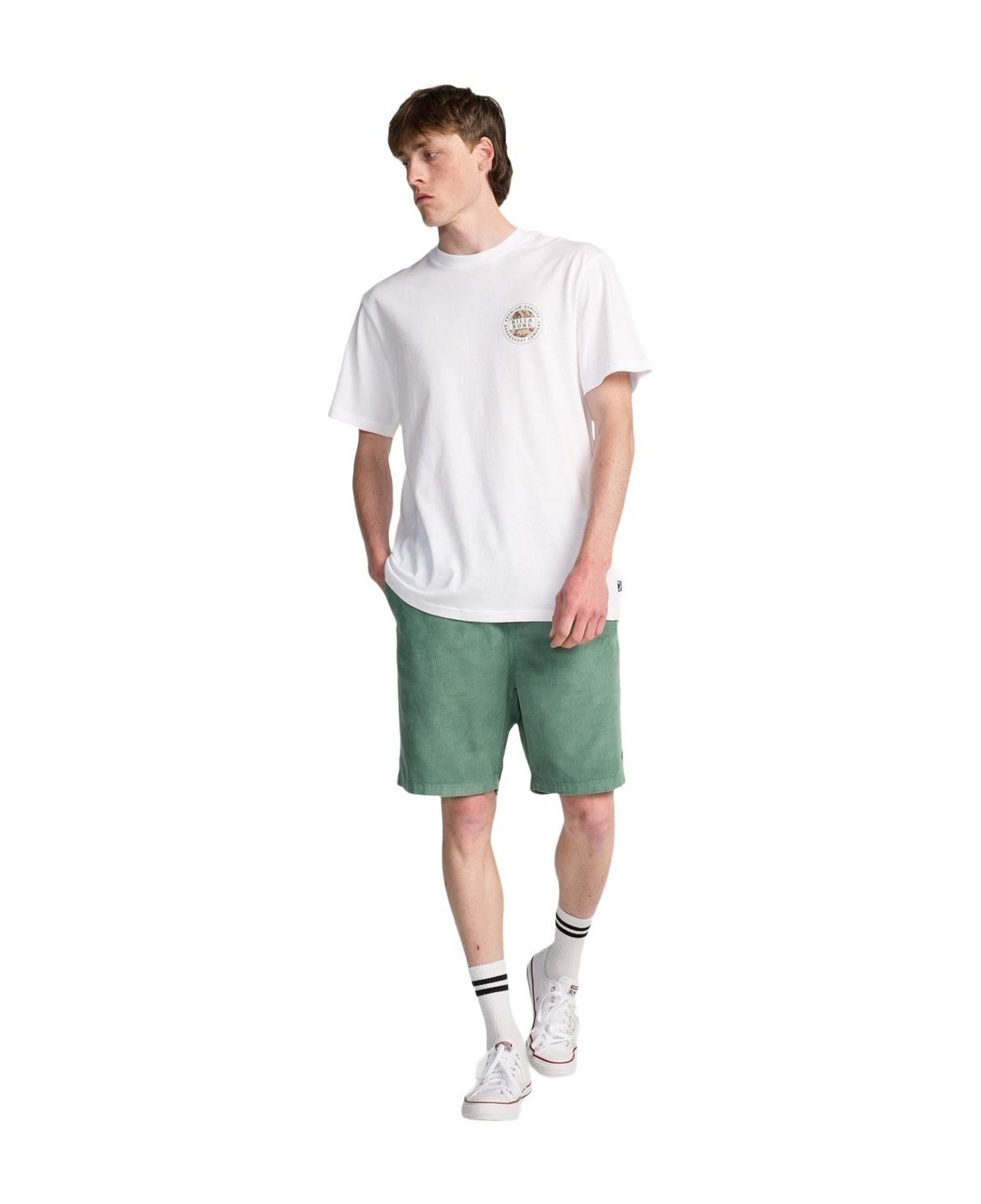 Billabong Rotor Erkek Beyaz Tişört