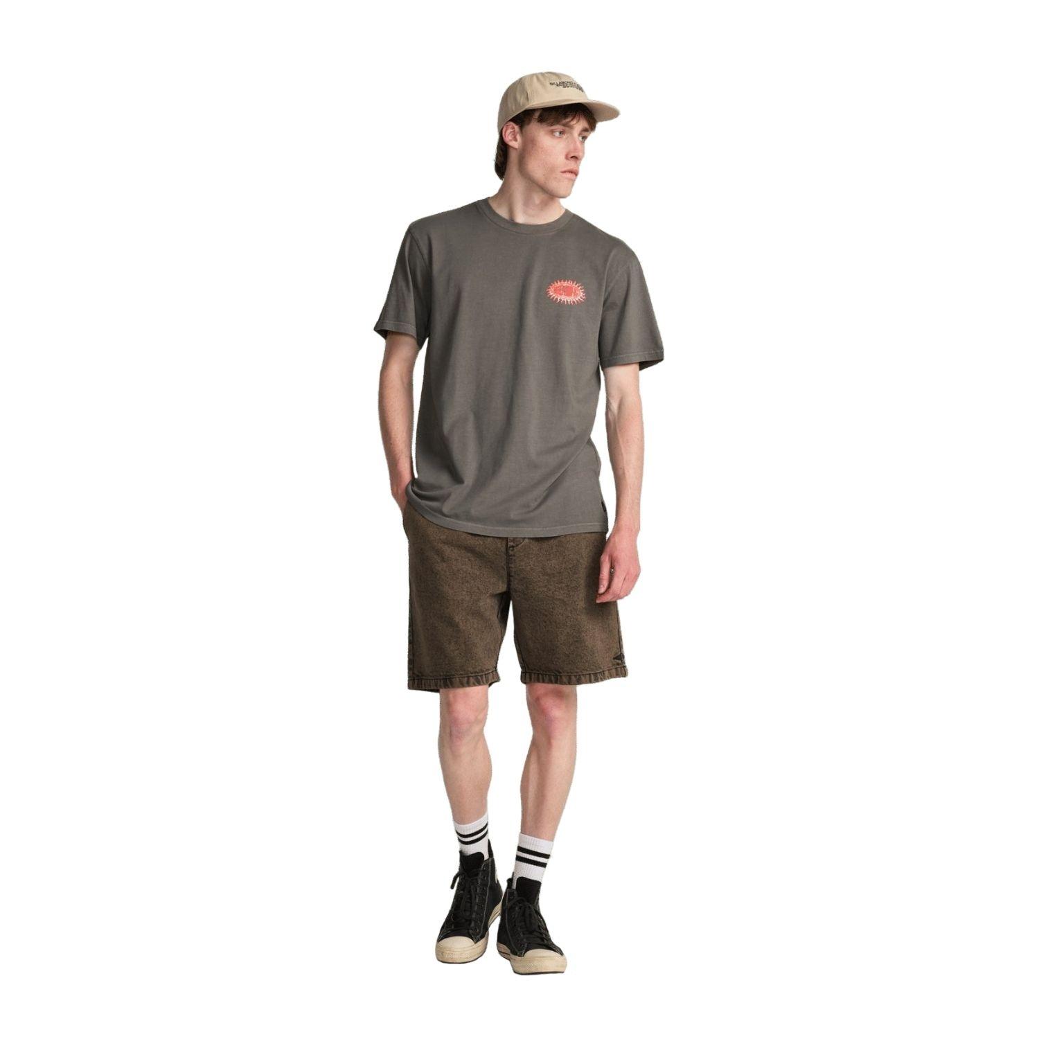 Billabong Burn Out Ww Erkek Siyah Tişört