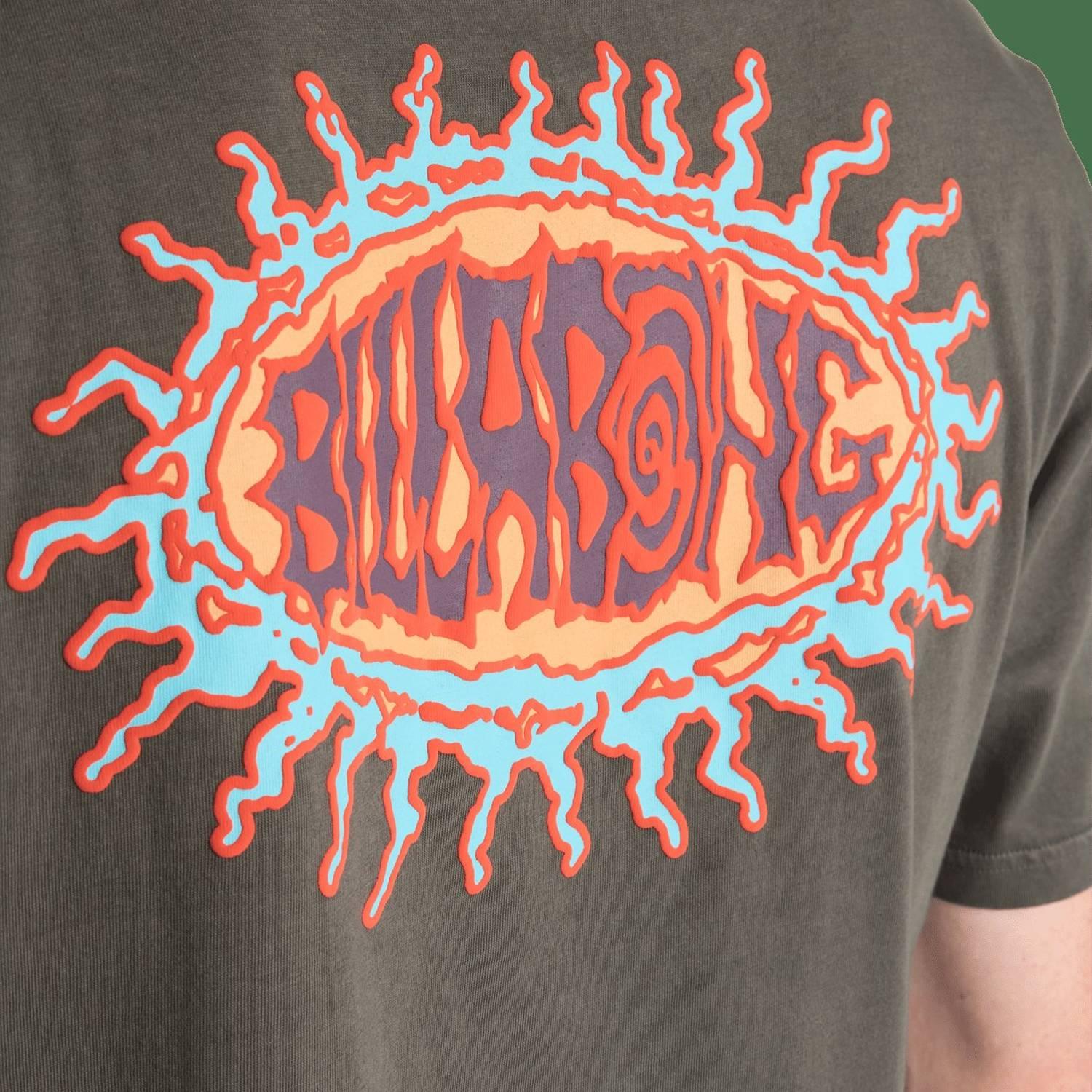 Billabong Burn Out Ww Erkek Siyah Tişört