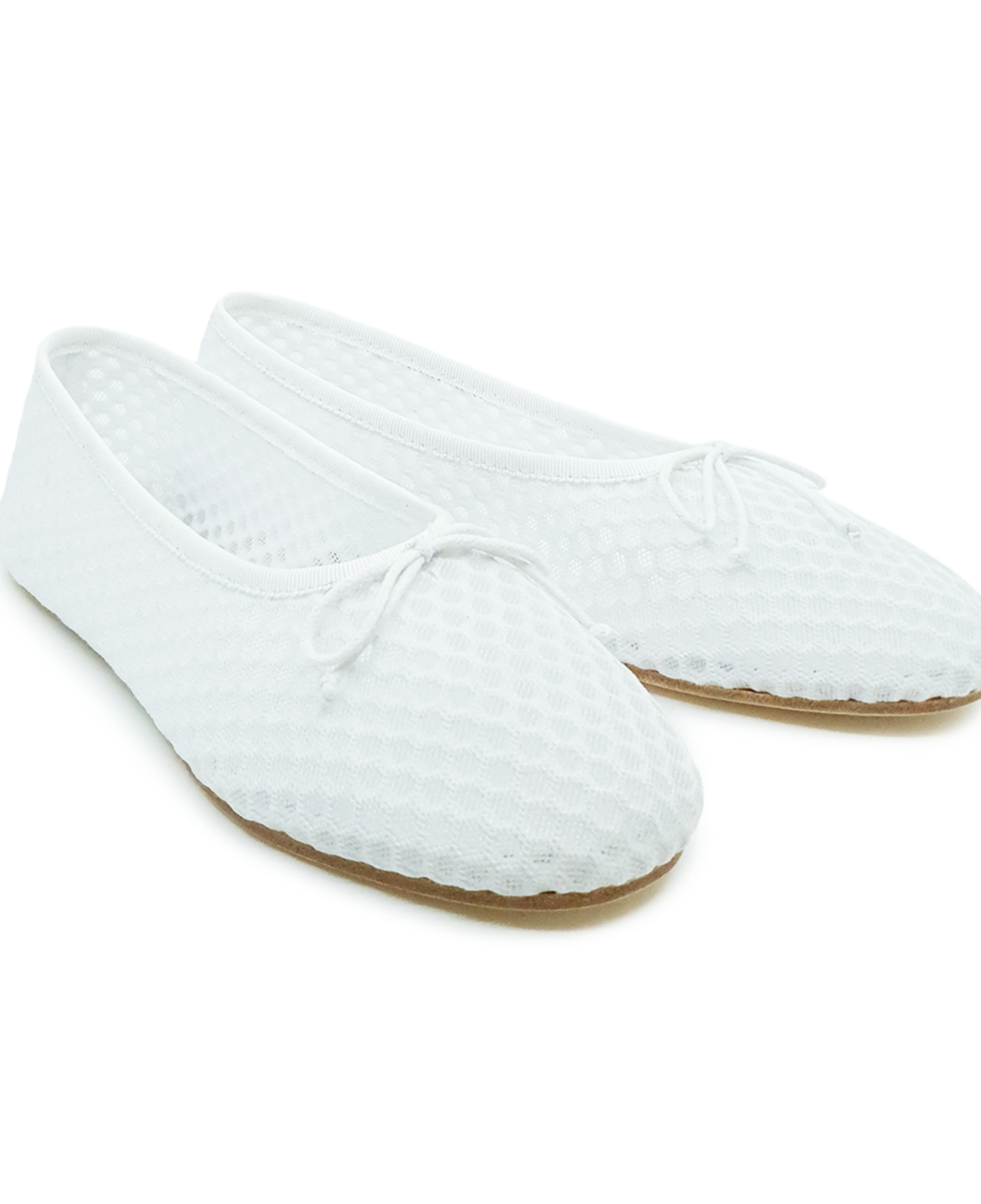 Lora - Beyaz File Barefoot Babet Ayakkabı