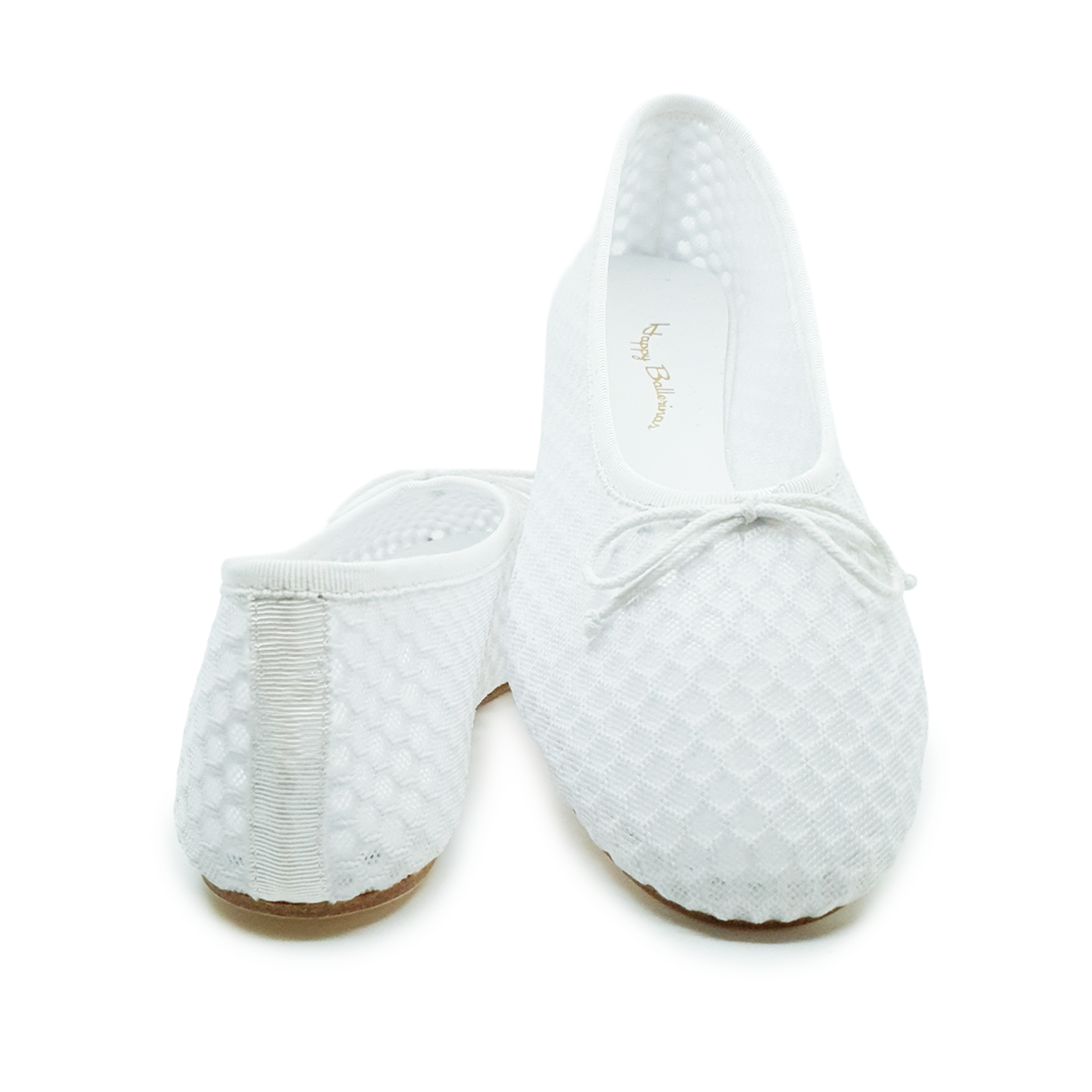 Lora - Beyaz File Barefoot Babet Ayakkabı
