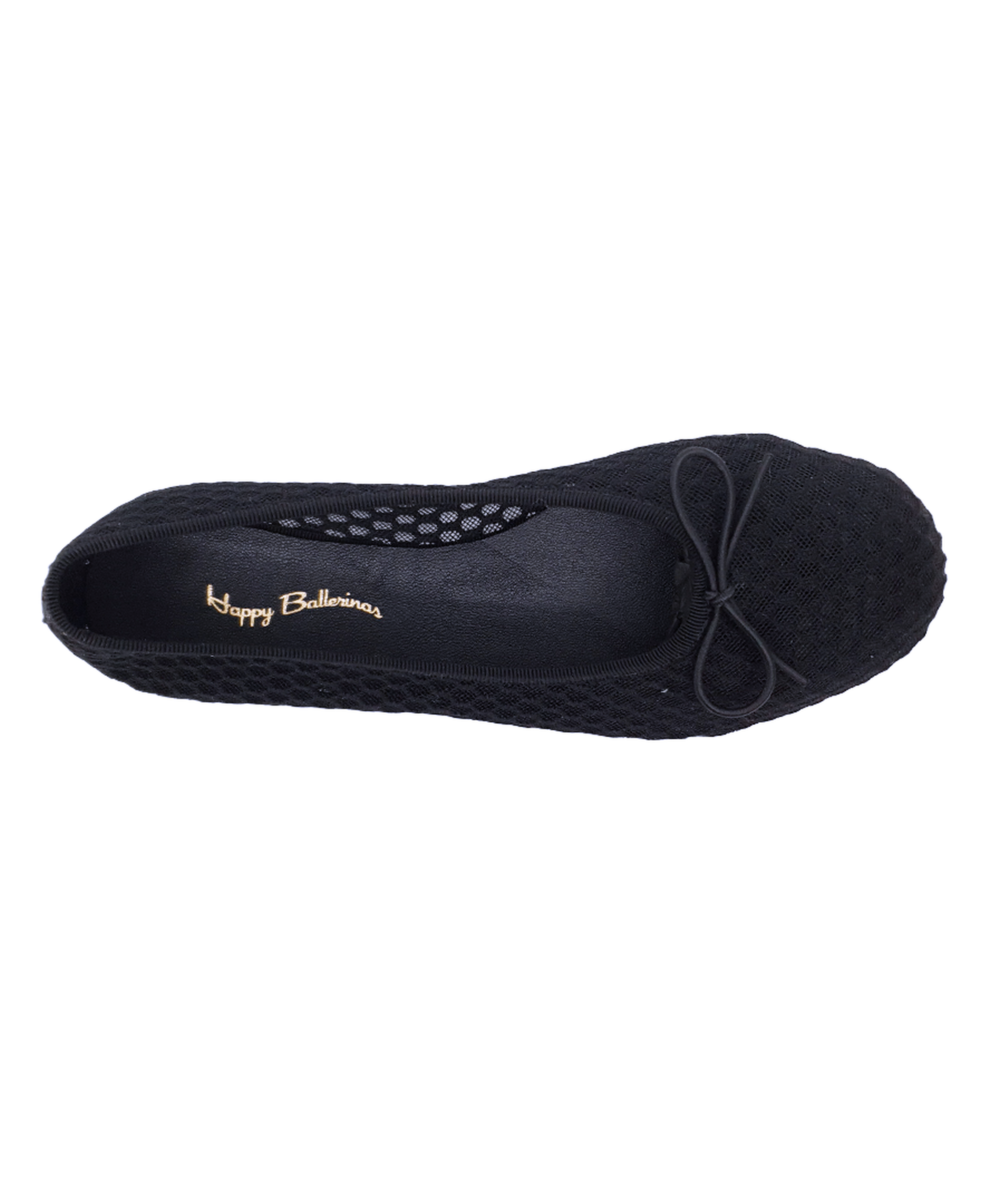 Lora - Siyah File Barefoot Babet Ayakkabı