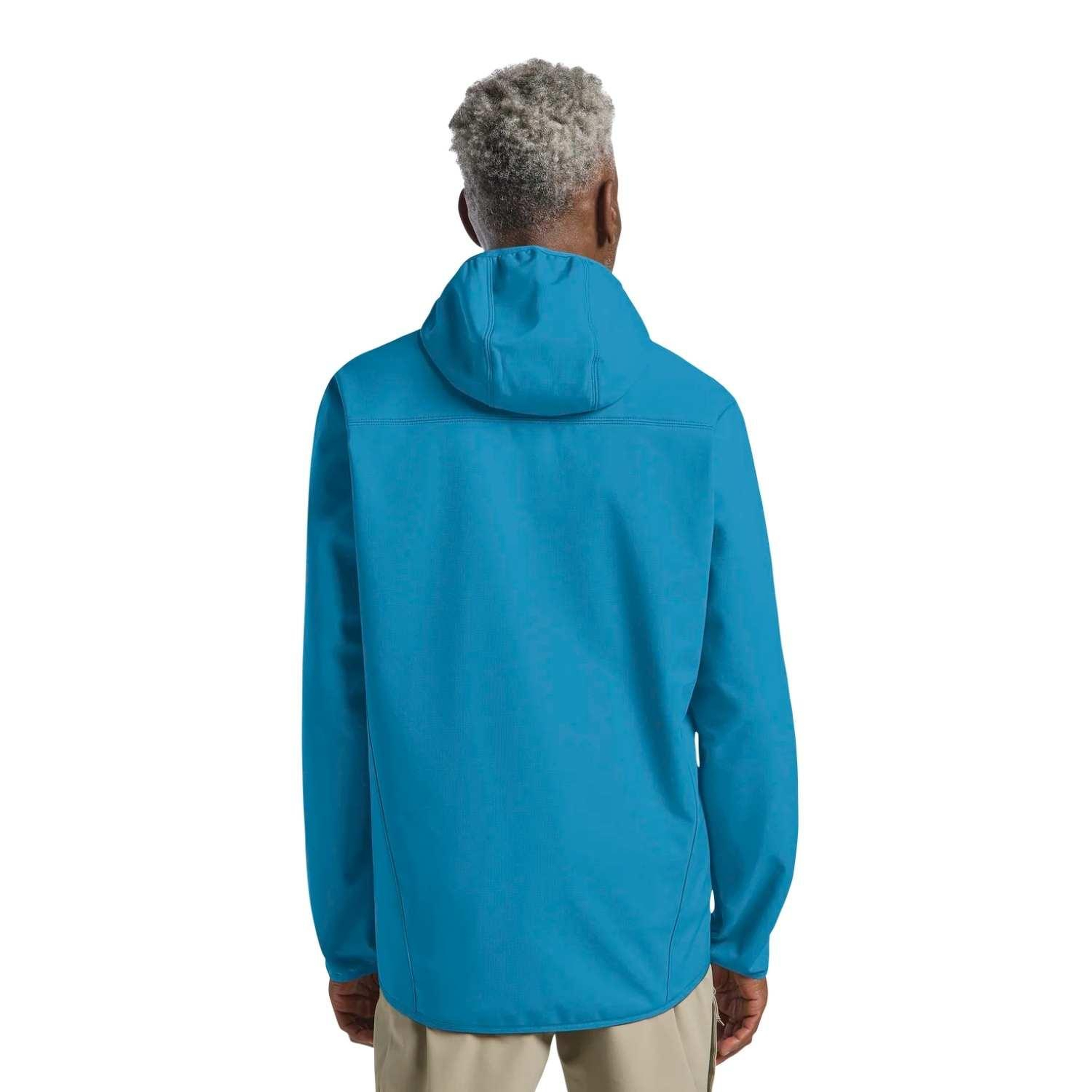 Jack Wolfskin Bornberg Hoody Erkek Mavi Softshell