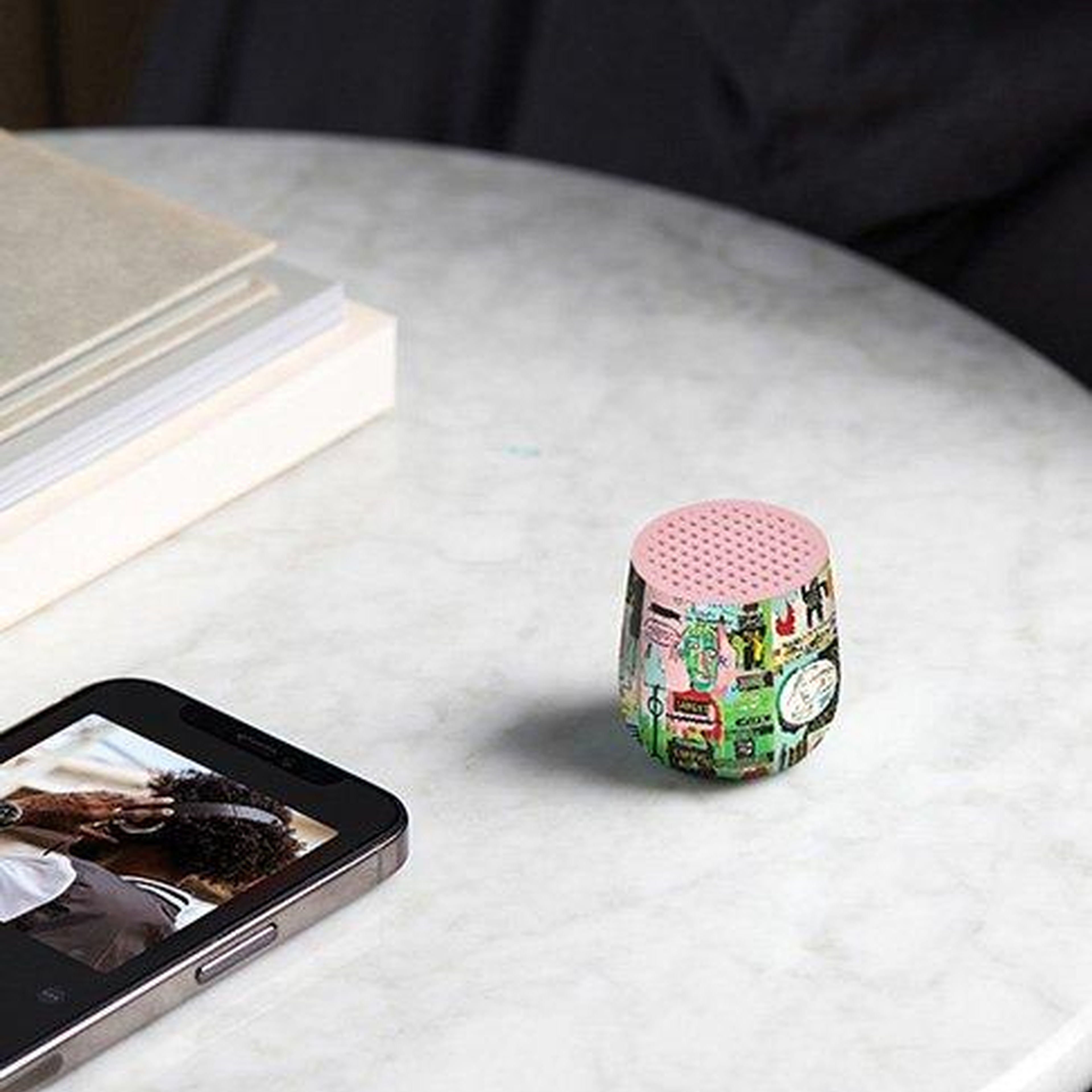 Lexon Mino + Bluetooth Hoparlör X Jean-Michel Basquiat İn İtalian