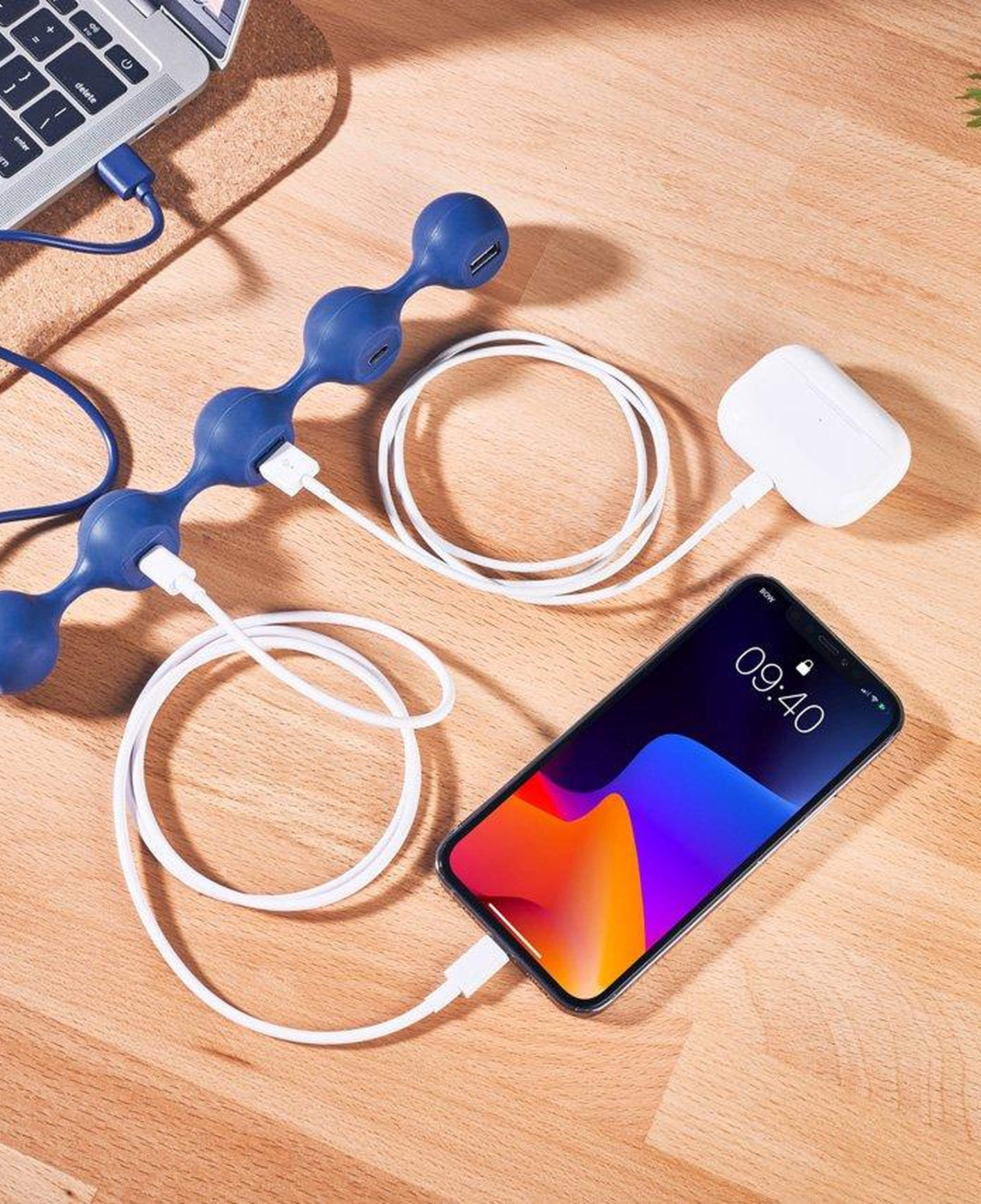 Lexon Peas Hub C USB Çoğaltıcı Sarı