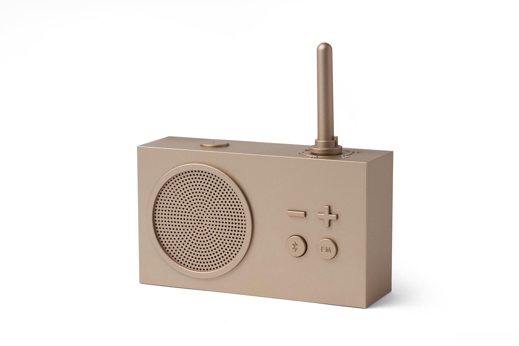 Lexon Tykho 3 Bluetooth Hoparlör ve Radyo - Dore