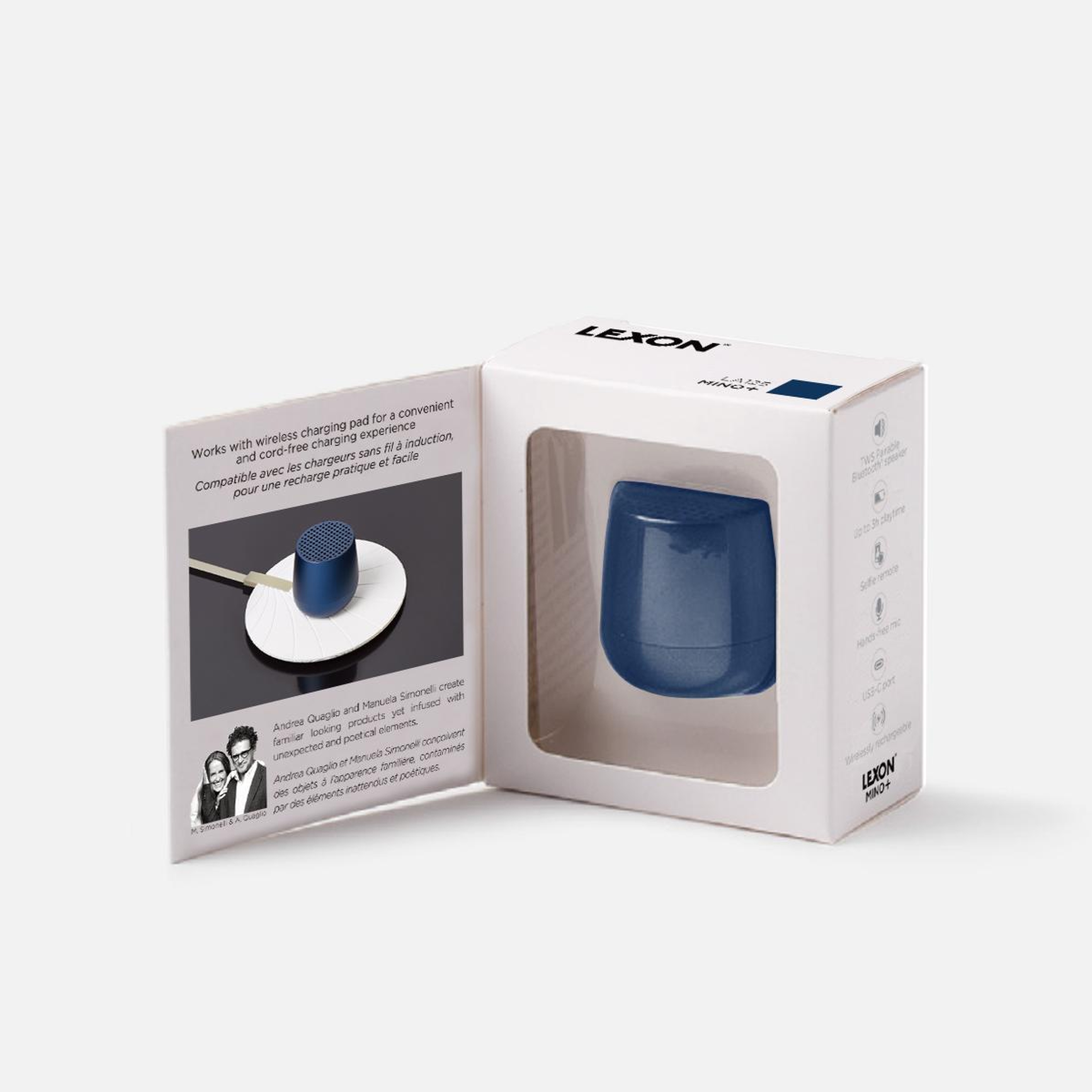 Lexon Mino + Bluetooth Hoparlör Açık Mavi