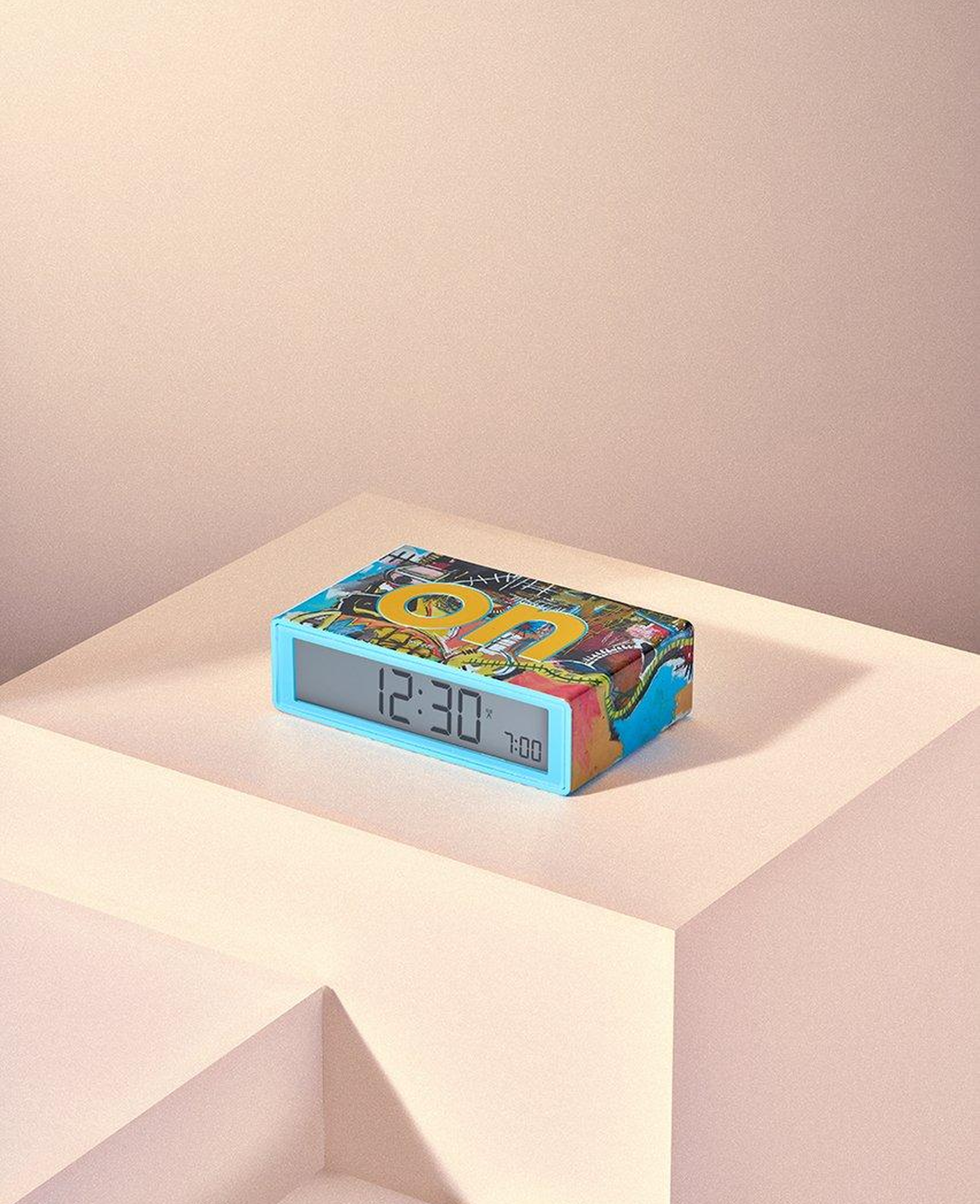 Lexon Flip + Alarm Saat X X Jean-Michel Basquiat Skull