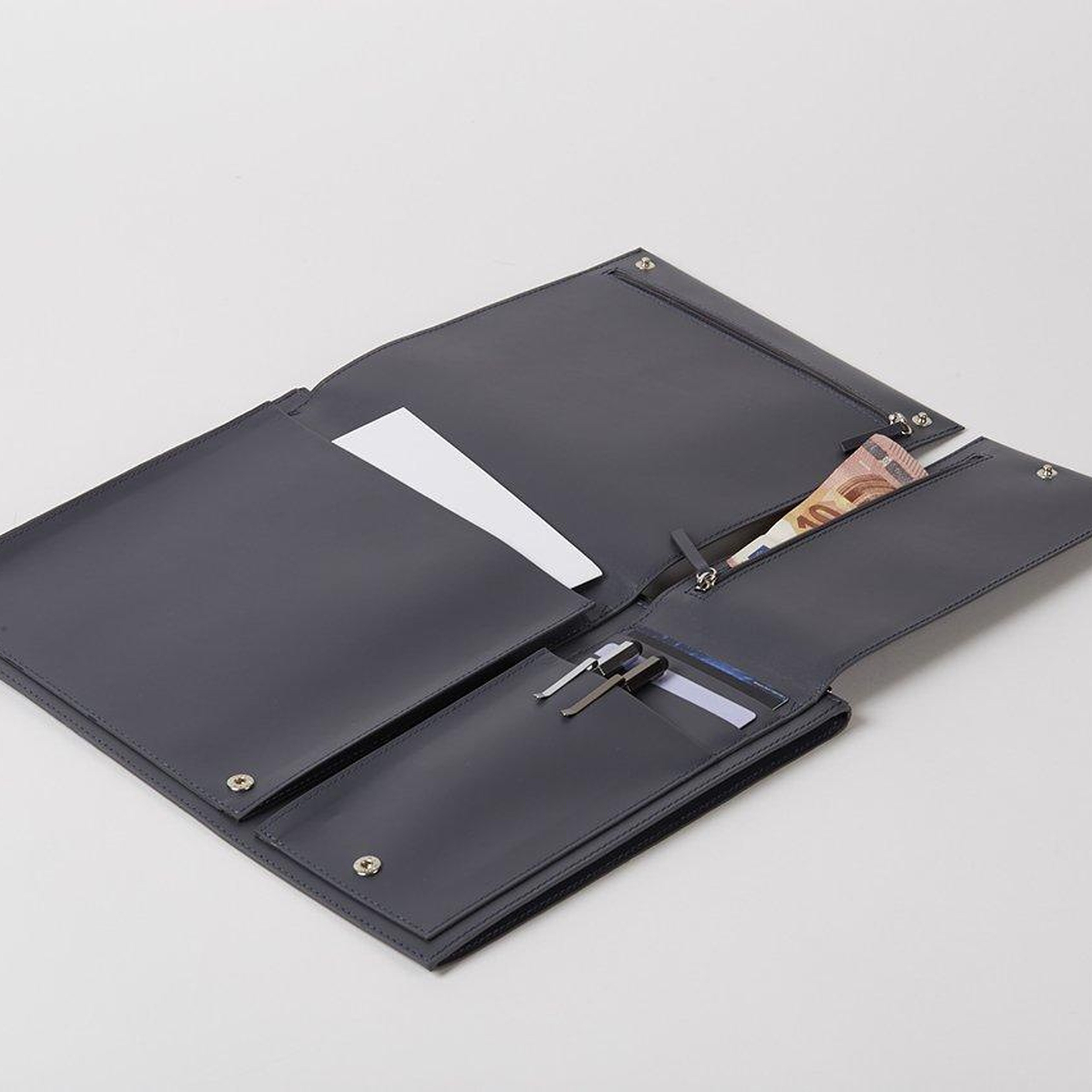 Lexon Flat 14'' Laptop Kılıfı Koyu Mavi