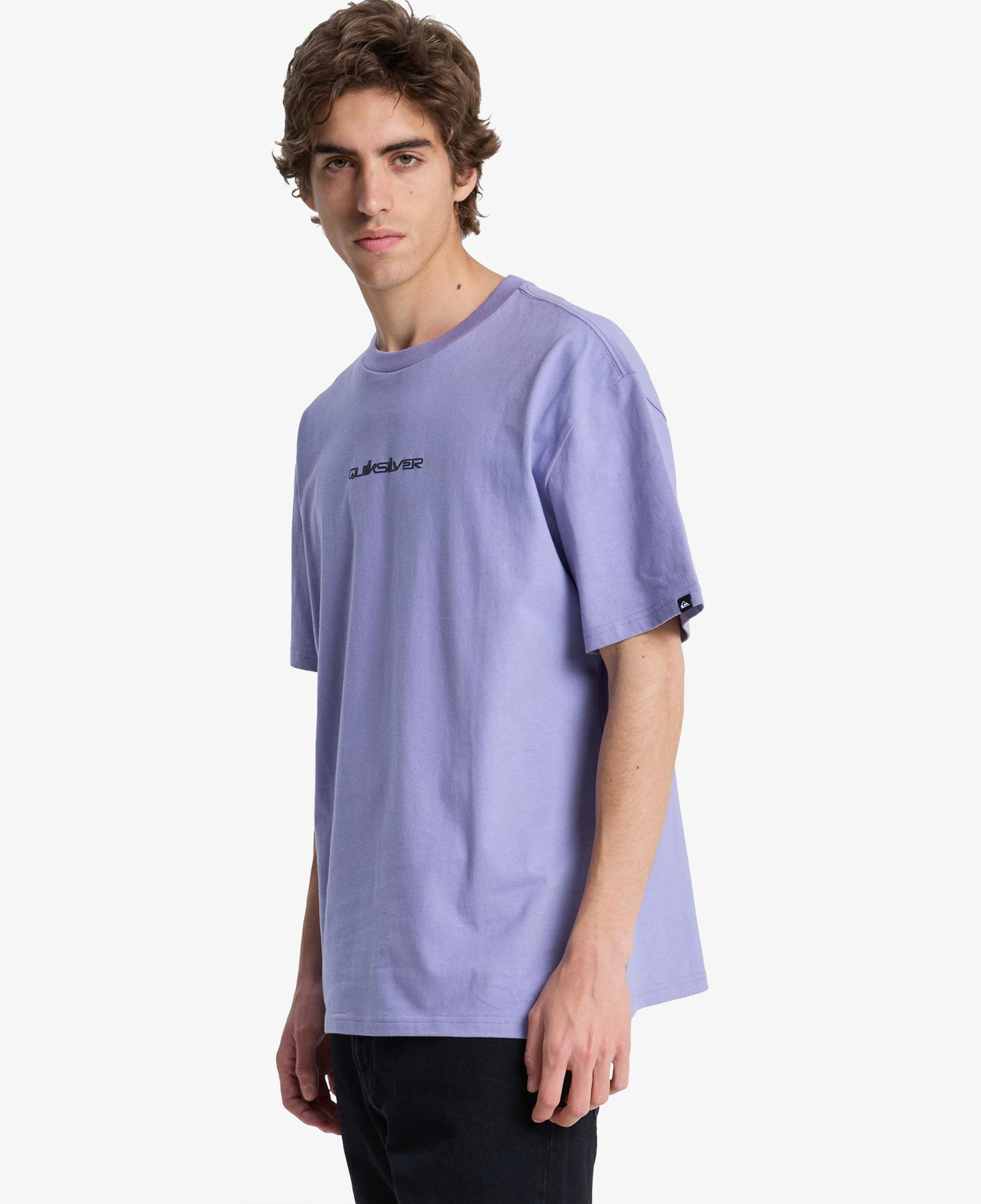 Quiksilver Fractured Wave Erkek Mor T-Shirt