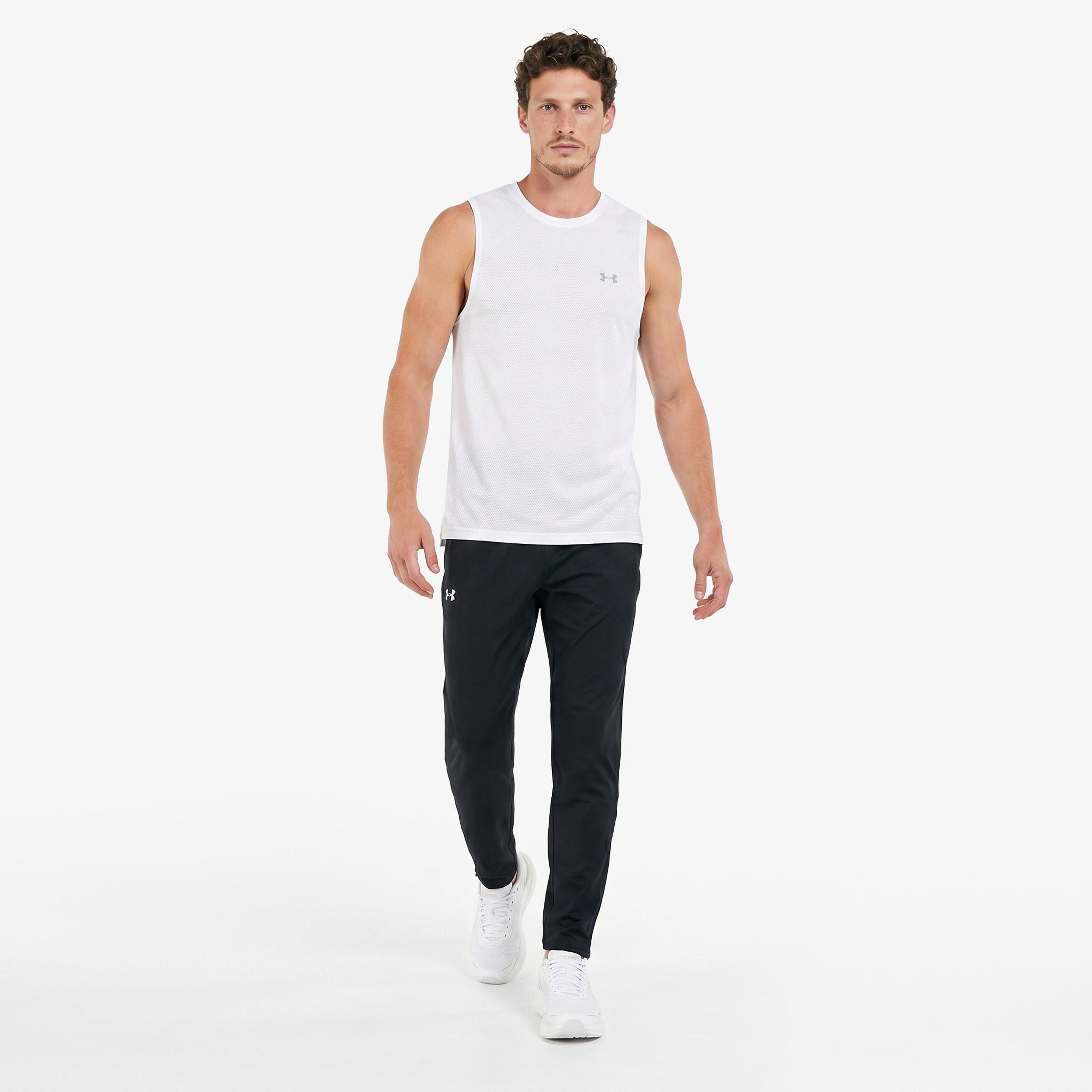 Under Armour Velociti Tank Erkek Beyaz Koşu Atlet