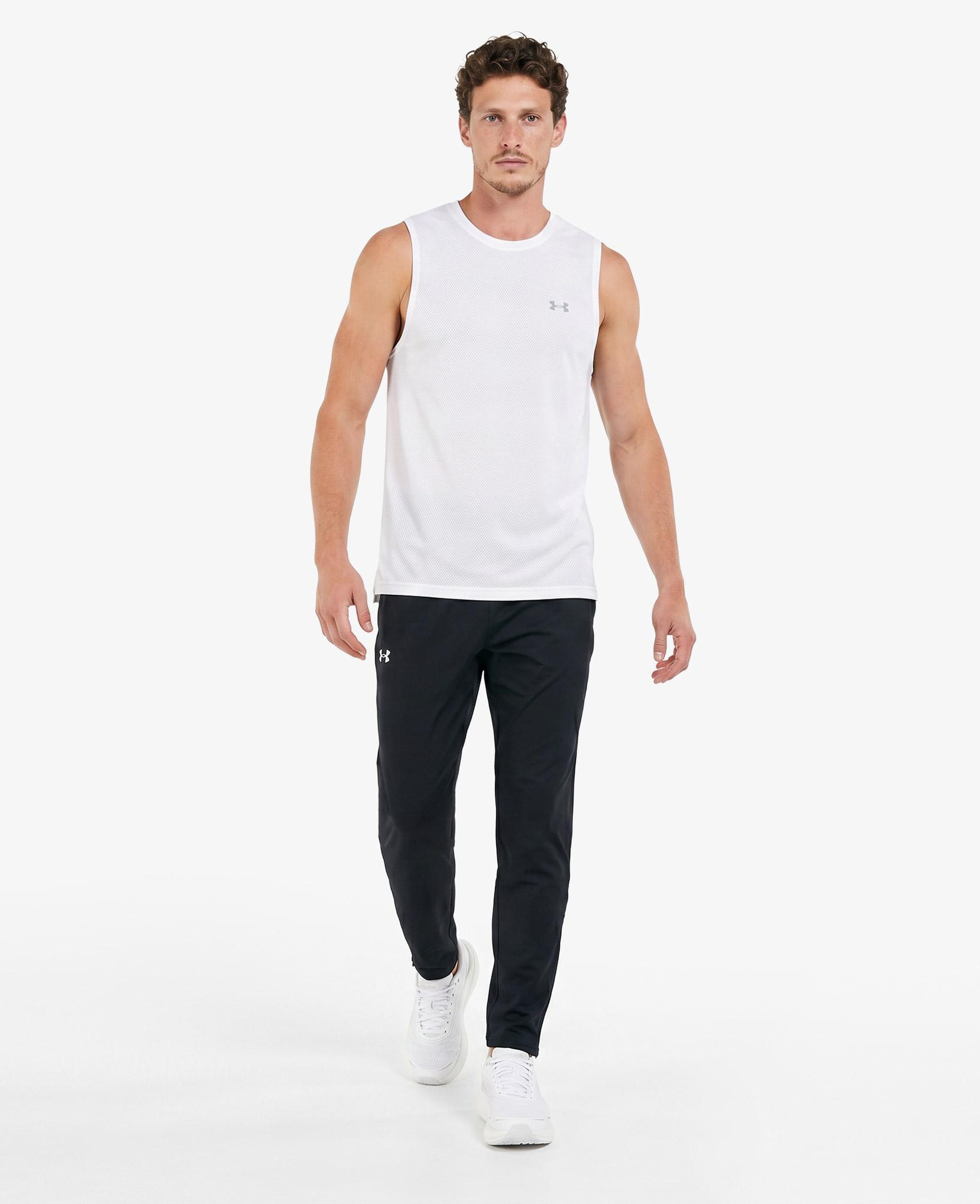 Under Armour Velociti Tank Erkek Beyaz Koşu Atlet