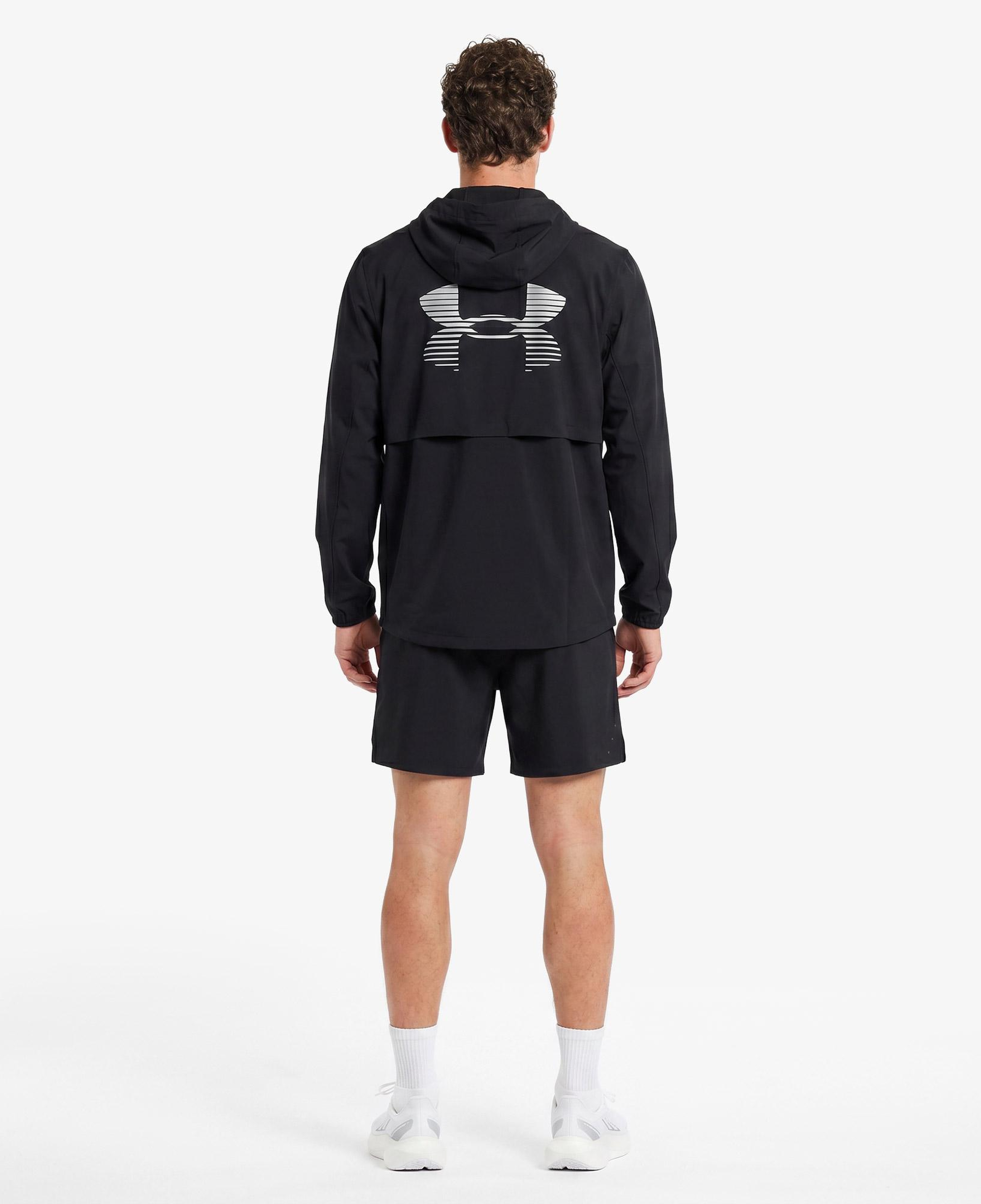 Under Armour Velociti Pro Storm Erkek Siyah Koşu Ceket