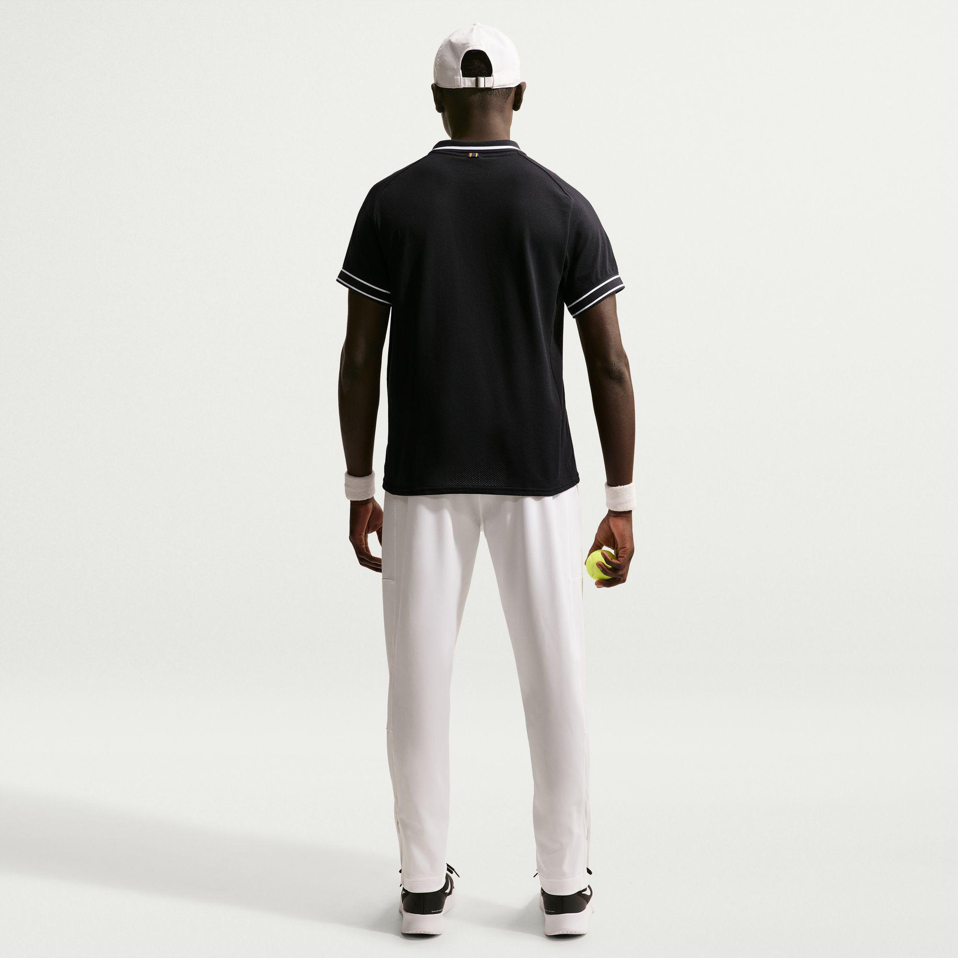 Nike Court Heritage Erkek Siyah Polo