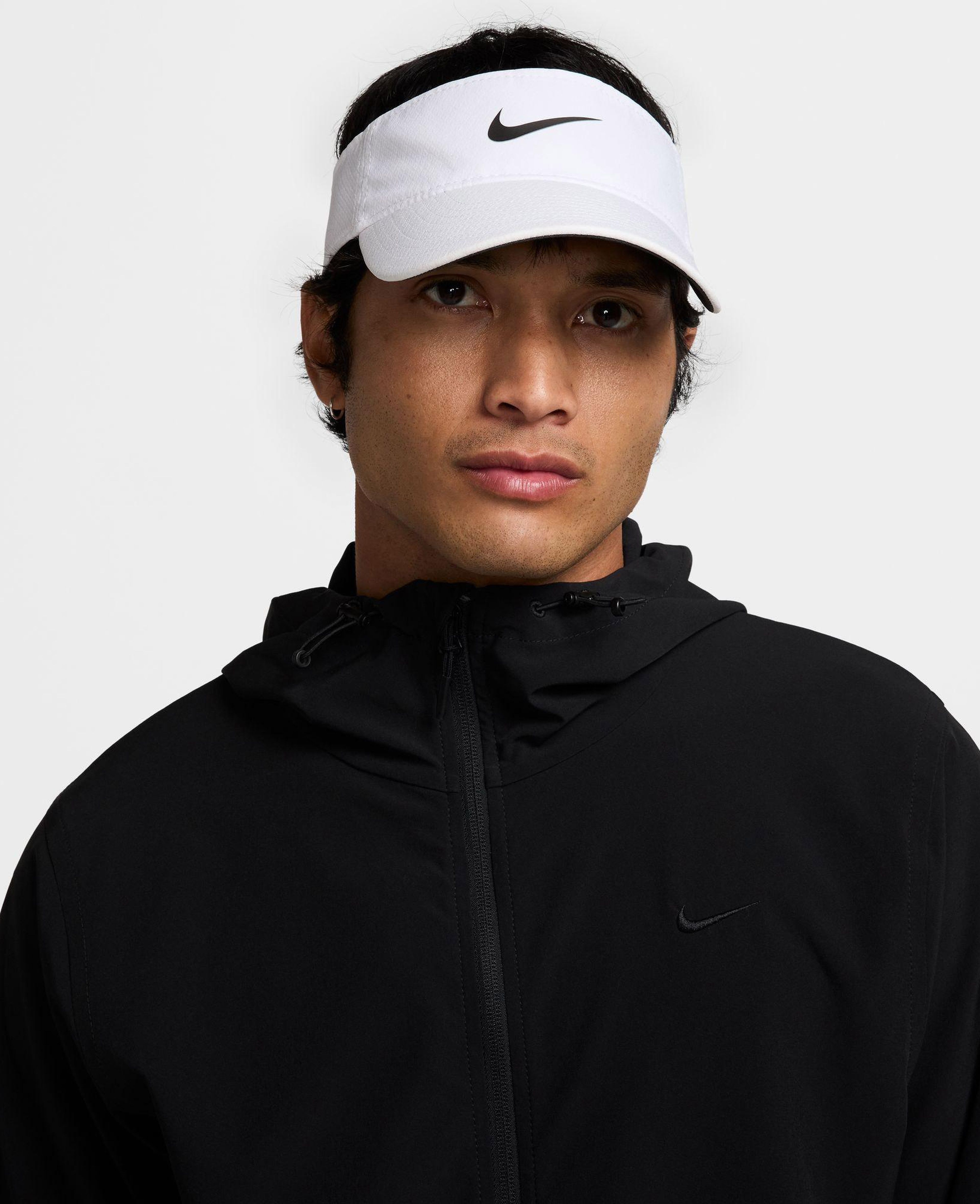 Nike Dri-Fit Ace Visor Unisex Beyaz Tenis Şapkası